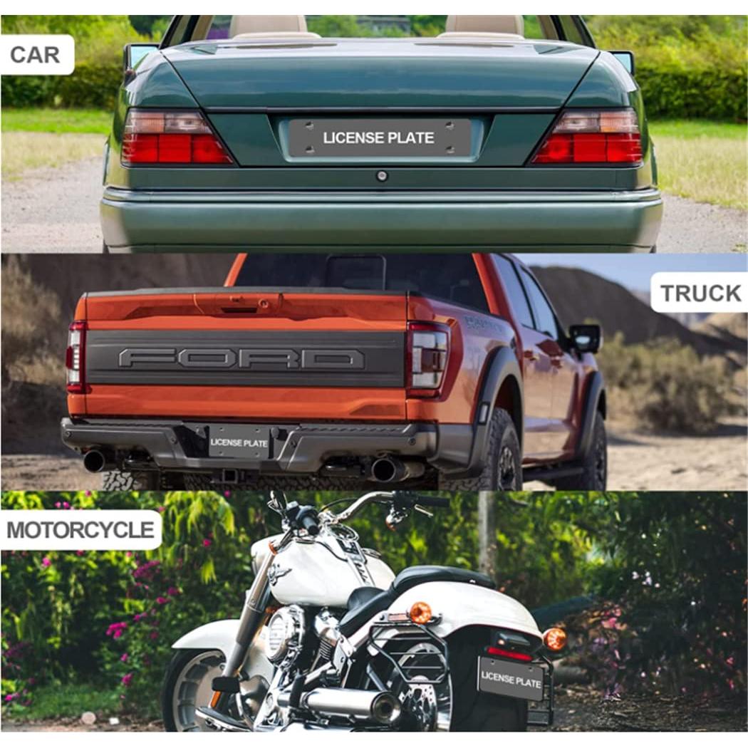 Kit de Tornillos para Placas de Licencia Mysttoo - Acero Inoxidable 4PCS