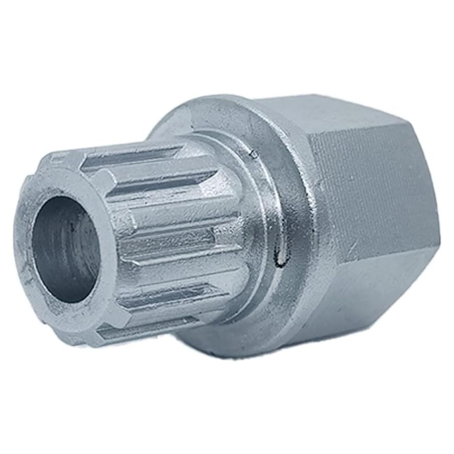 Llave de bloqueo de rueda DIPMOTOR 57mm acero cromado