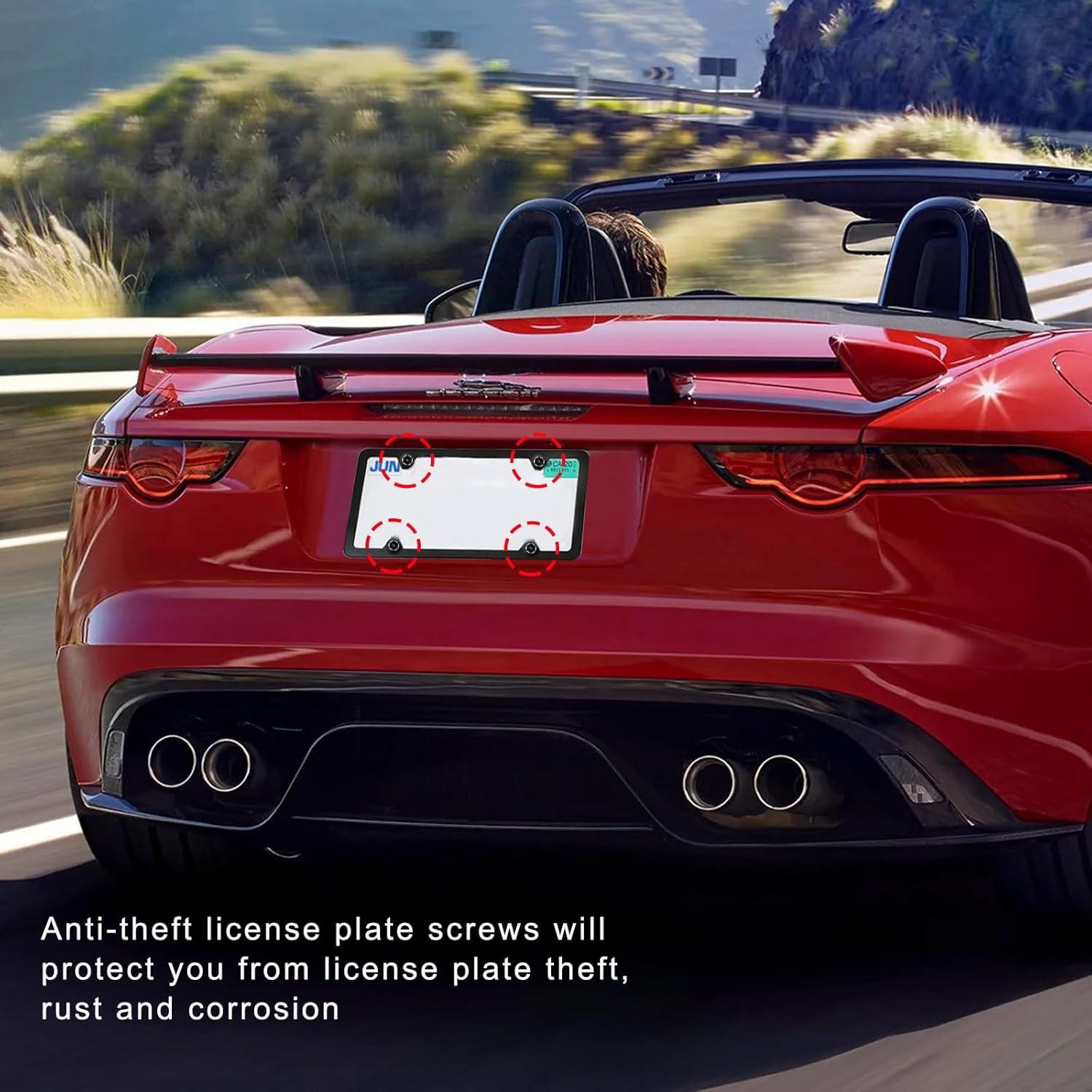 Juego de Tornillos Antirrobo Augeny M5 de Acero Inoxidable 0.8x8mm