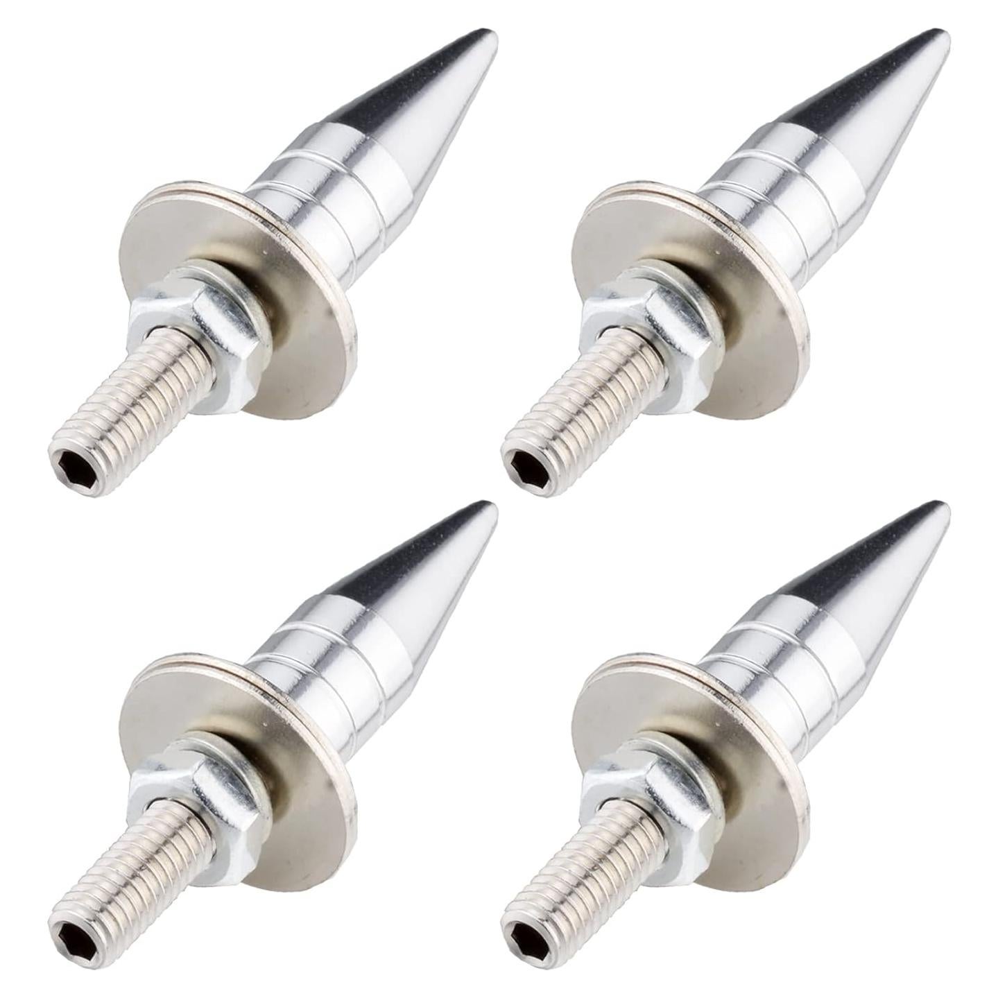 Tornillos Antirrobo para Placa de Matrícula Temzzer 4 Pcs