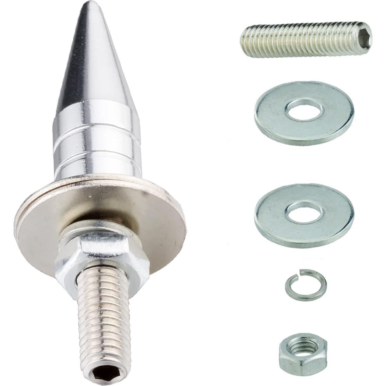 Tornillos Antirrobo para Placa de Matrícula Temzzer 4 Pcs