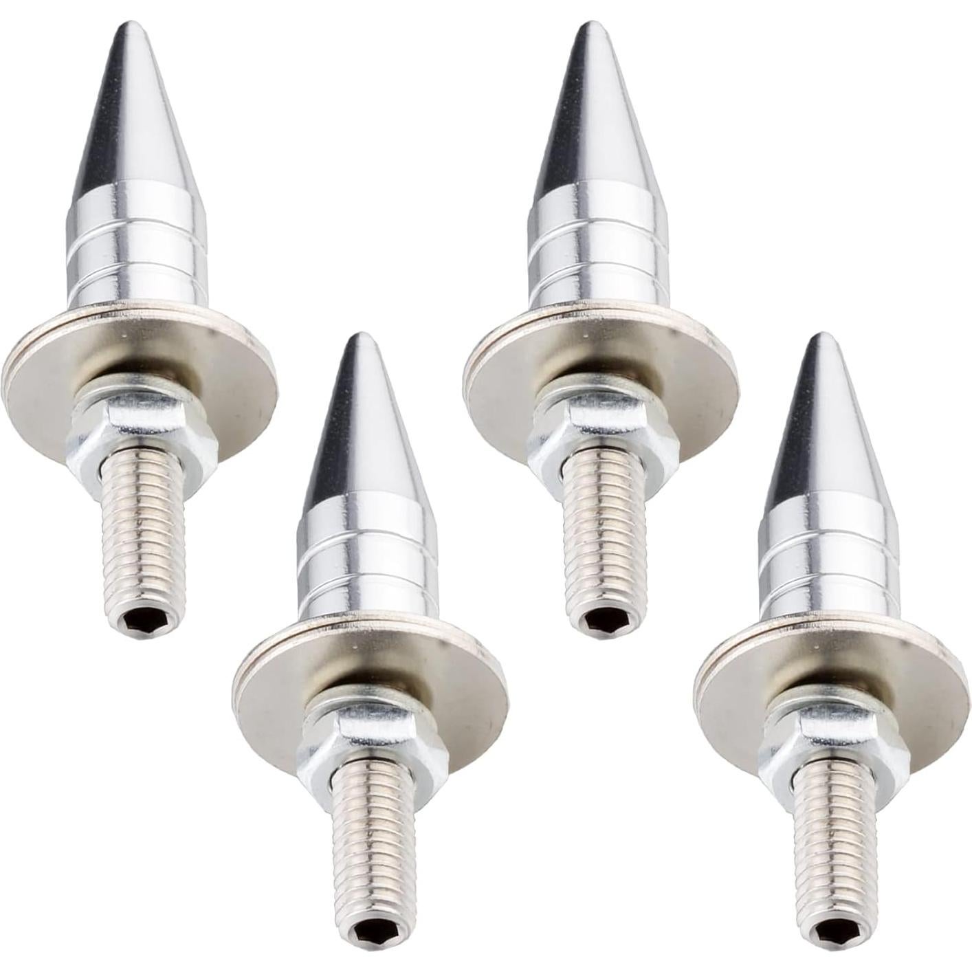 Tornillos Antirrobo para Placa de Matrícula Temzzer 4 Pcs