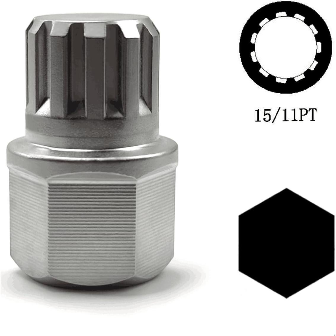 Llave de tuerca de bloqueo de rueda 15/11PT BMW - Herramienta de extracción