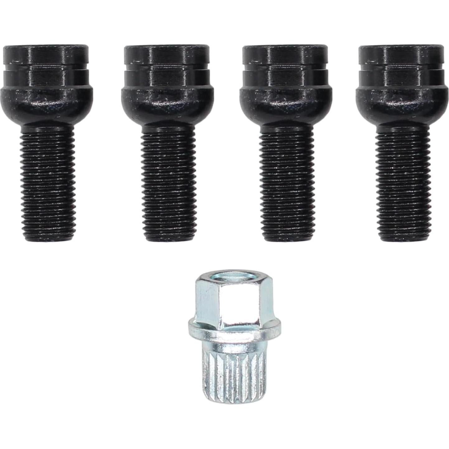 Tuercas de Rueda Antirrobo M14 MOTOKU para VW y Audi