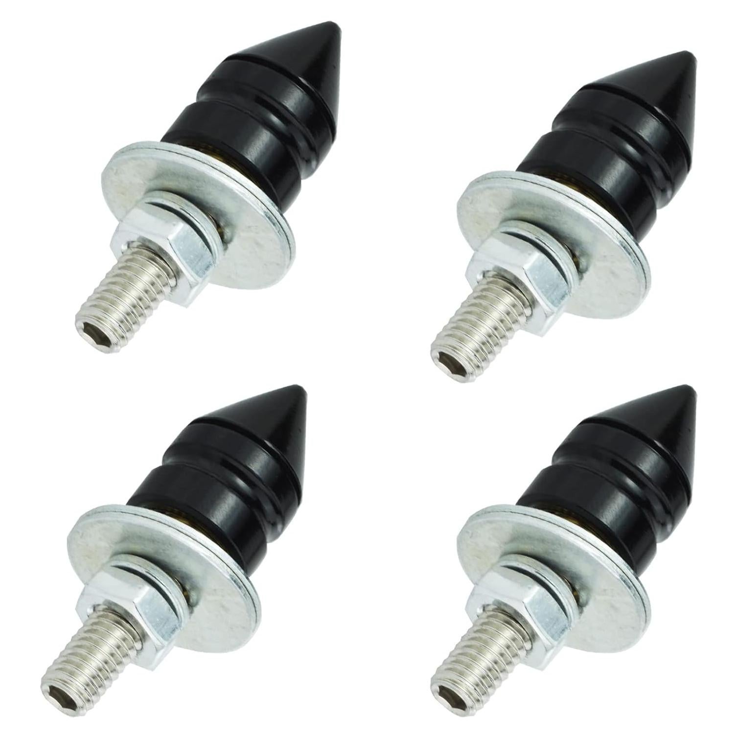 Kit de Tornillos Antirrobo para Placas de Matrícula Temzzer 4 Pcs