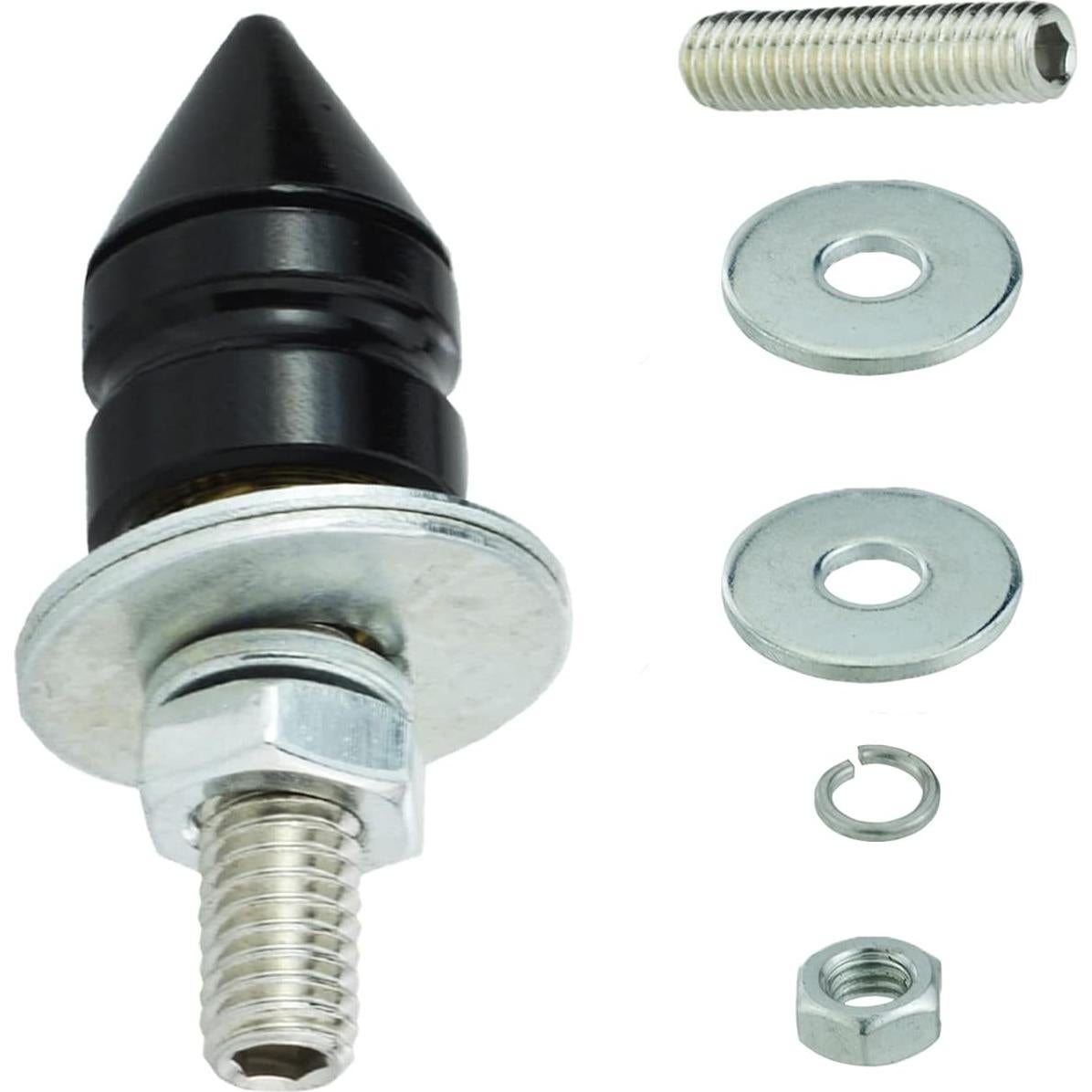 Kit de Tornillos Antirrobo para Placas de Matrícula Temzzer 4 Pcs