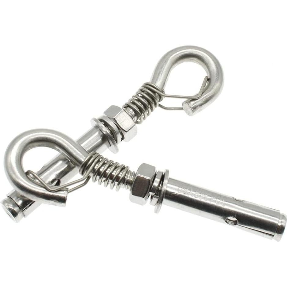 Gancho de Expansión M8 HAJXZH Acero Inoxidable 304 2Pcs