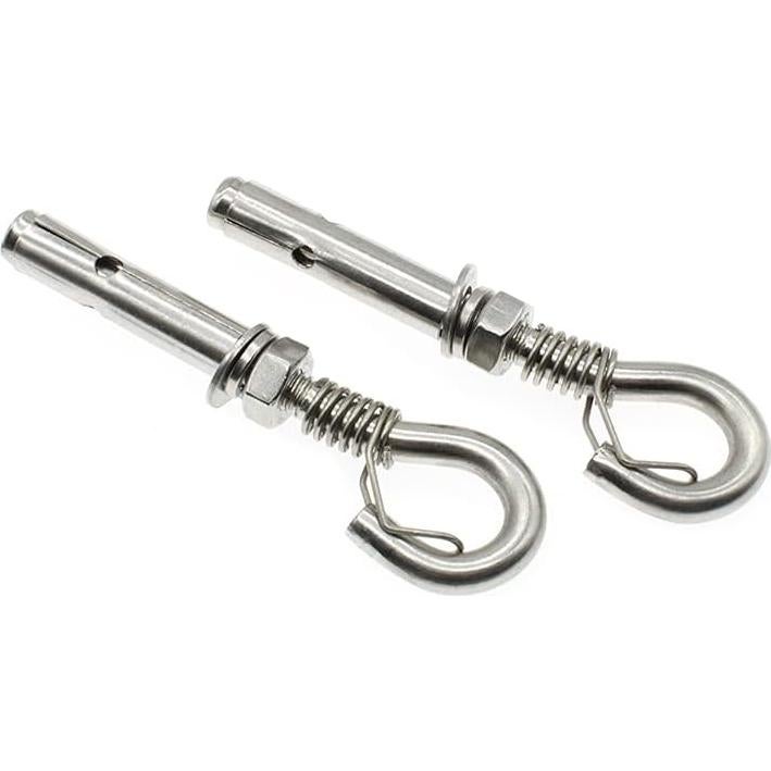Gancho de Expansión M8 HAJXZH Acero Inoxidable 304 2Pcs
