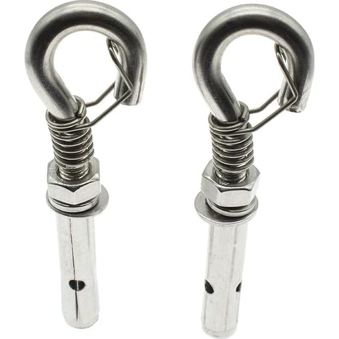 Gancho de Expansión M8 HAJXZH Acero Inoxidable 304 2Pcs
