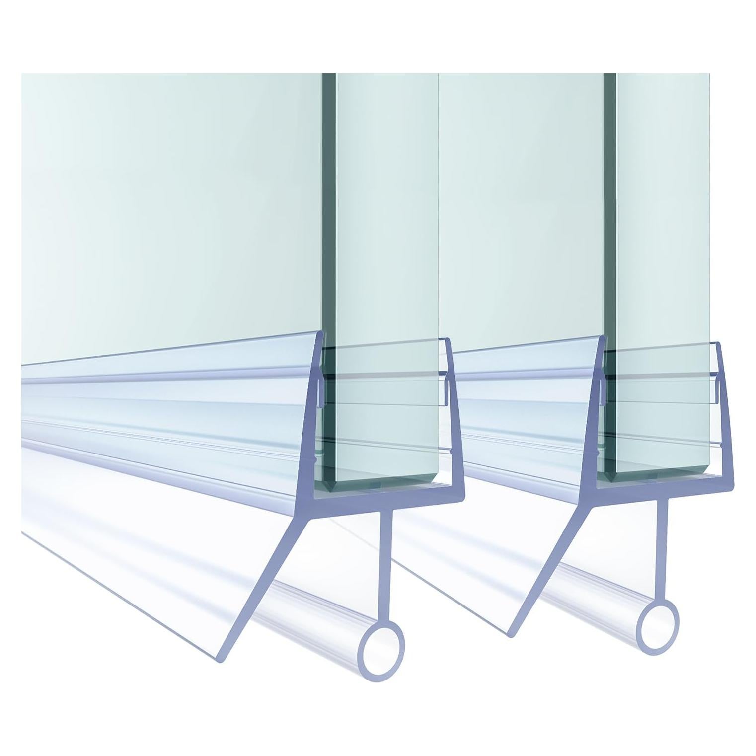 Sello Inferior de Puerta de Ducha FCSOTSPS 2PCS 11mm x 91cm