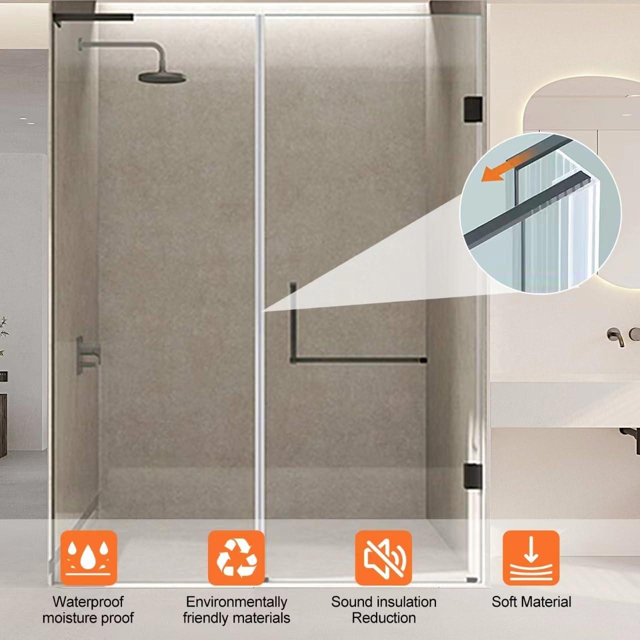 Tira de Sello para Puerta de Ducha Soezy 3m Silicona 6mm