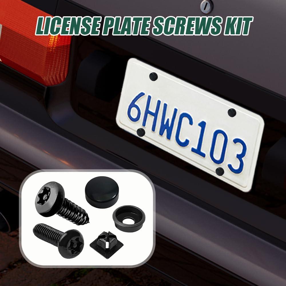 Kits de Tornillos Antirrobo para Placas de Licencia Middrivr
