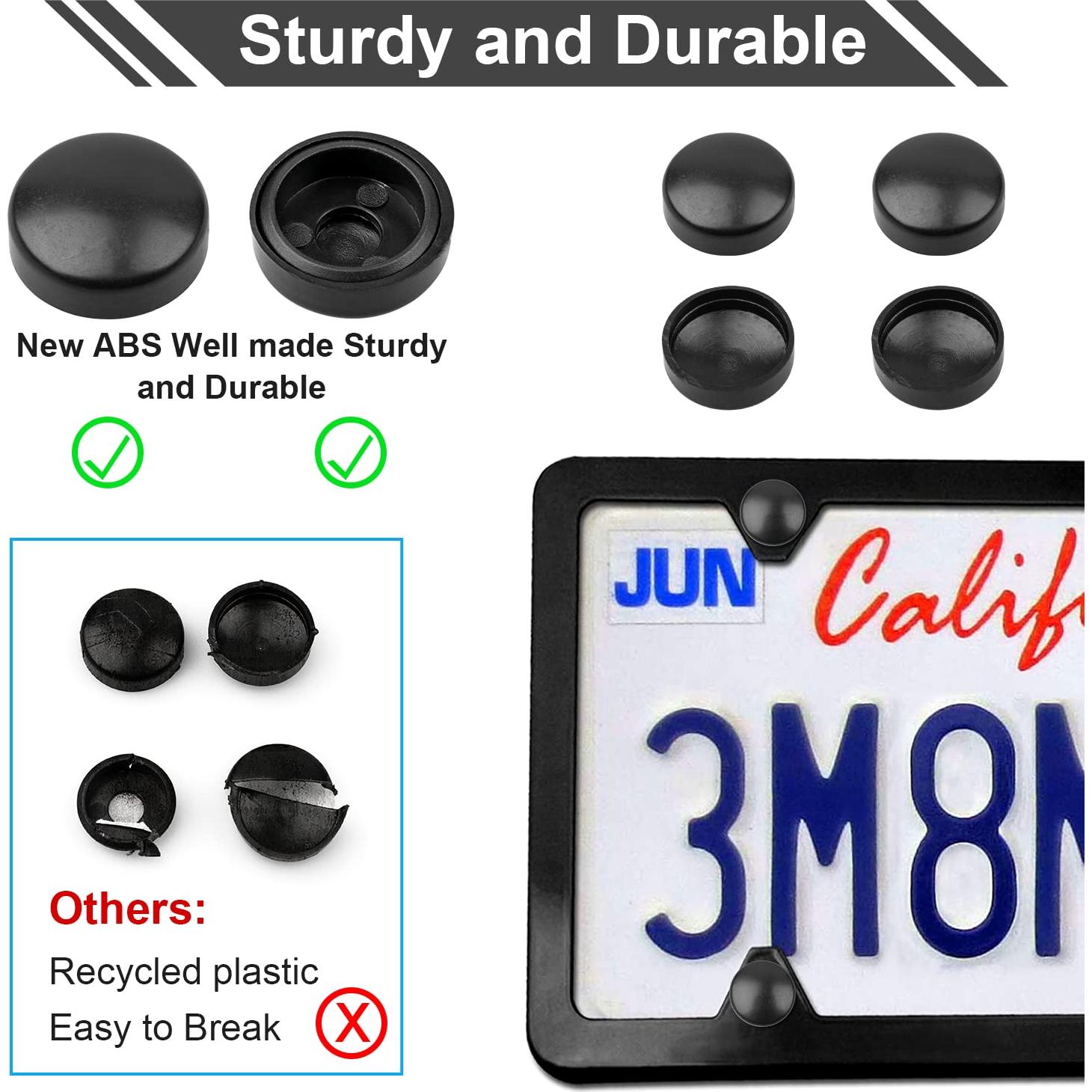 Kits de Tornillos Antirrobo Weico M6 para Placas de Matrícula