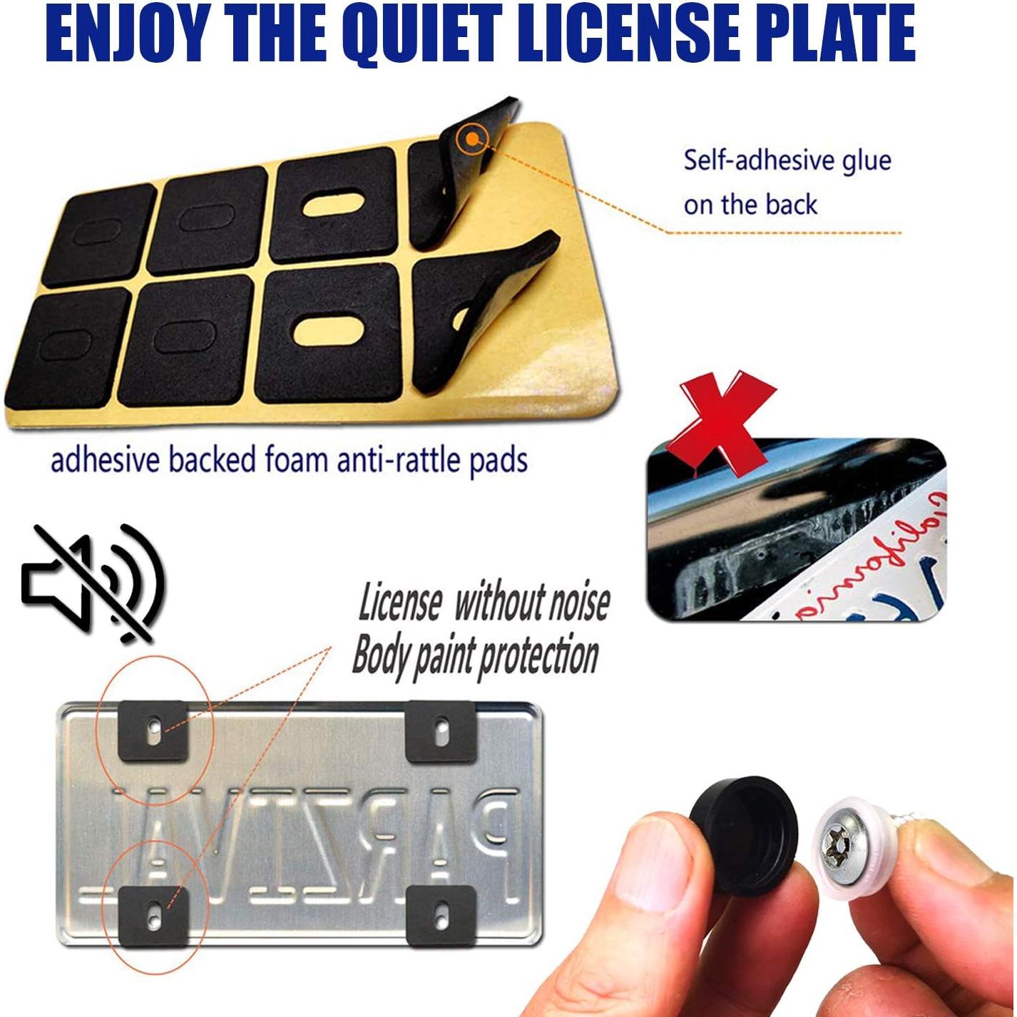 Tornillos Antirrobo para Placas de Matrícula PRUST M6 6mm