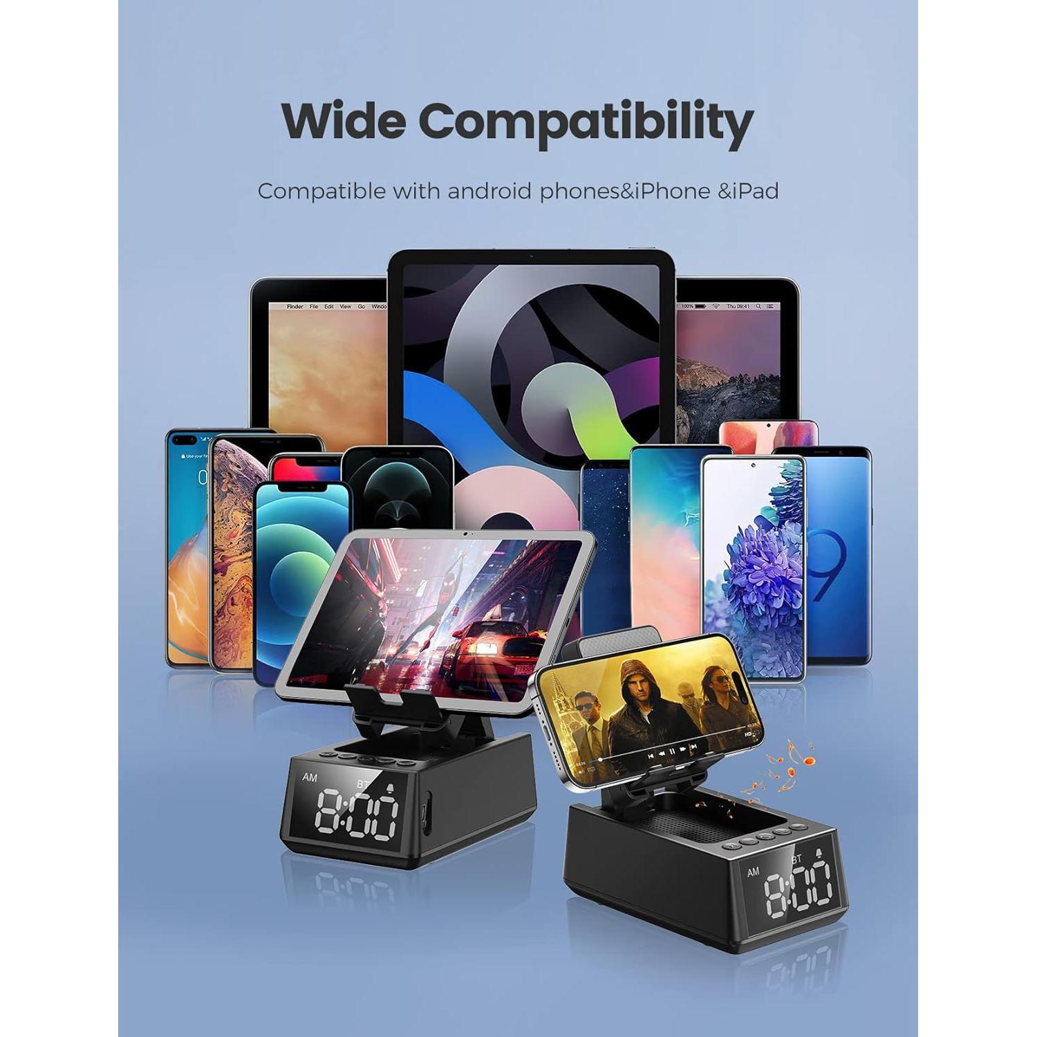 Altavoz Bluetooth CHIFENCHY Brazo Mágico con Soporte