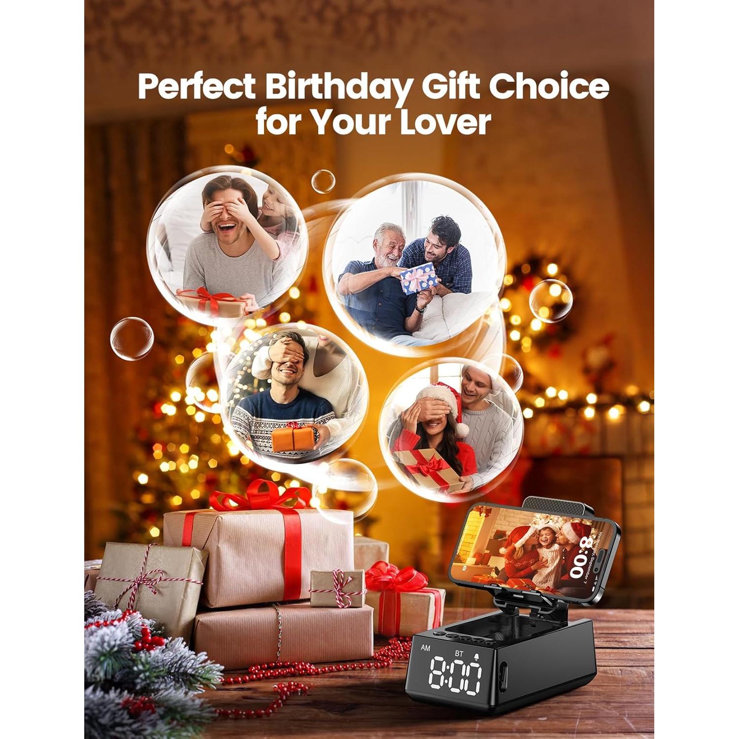 Altavoz Bluetooth CHIFENCHY Brazo Mágico con Soporte