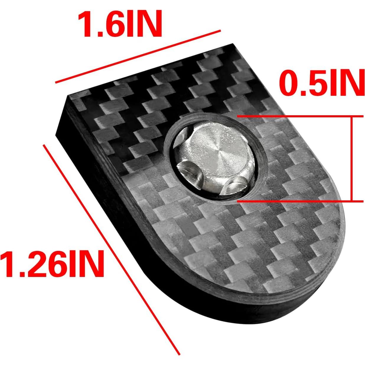 Tornillos de Asiento de Seguridad Unrestricted Walk - Antirrobo de Acero Inoxidable con Fibra de Carbono