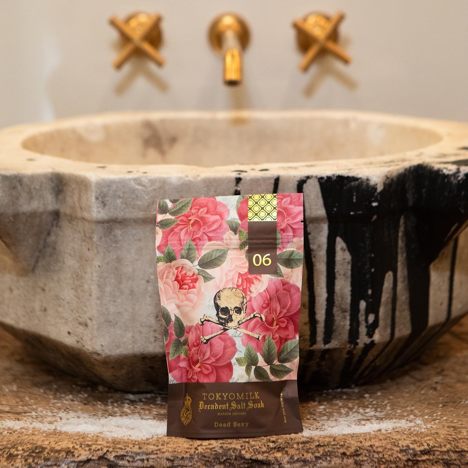 Sal de Baño TokyoMilk Muerto Sexy 283g - Vainilla y Ébano