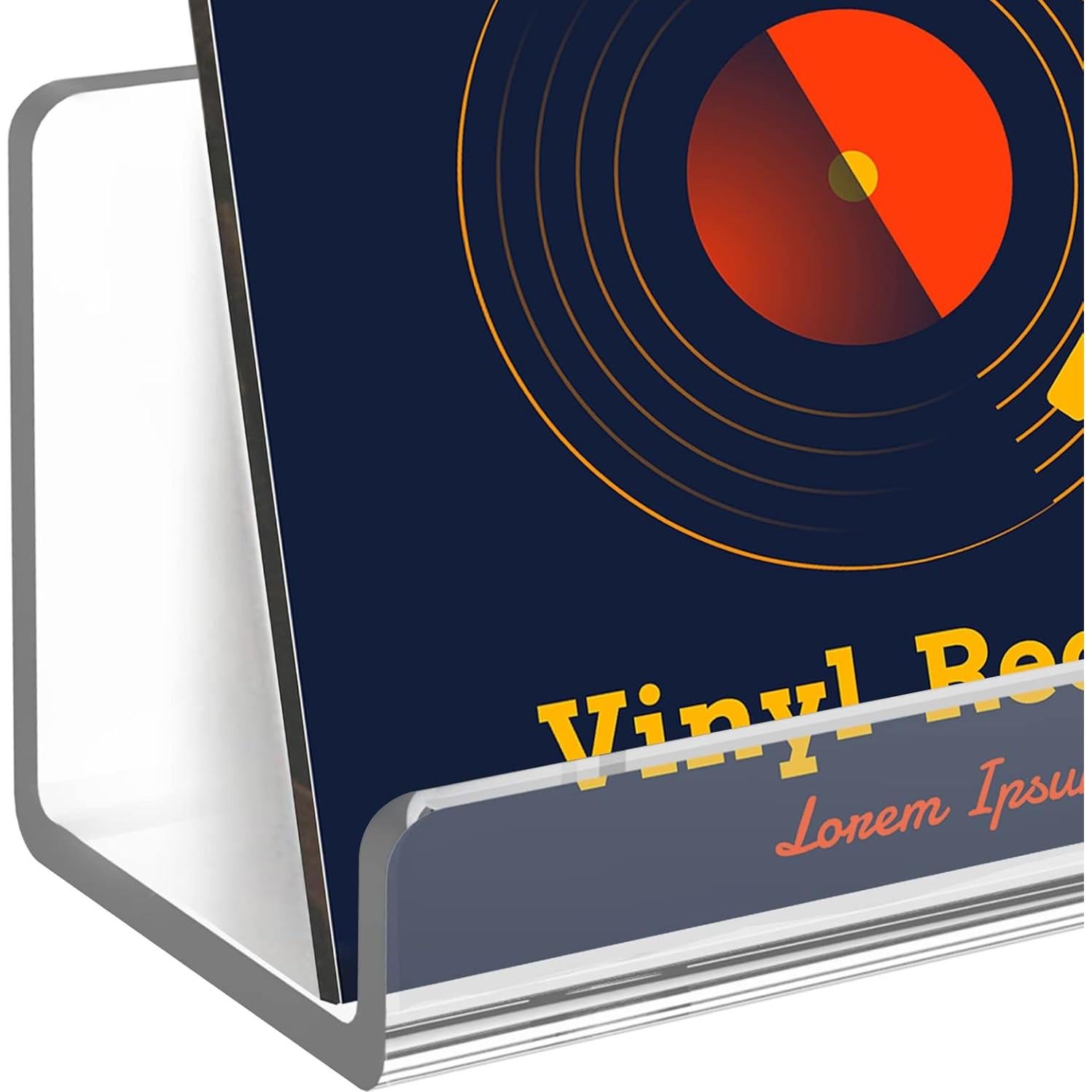 Estante de Pared ULENDIS para Discos de Vinilo Pack de 8