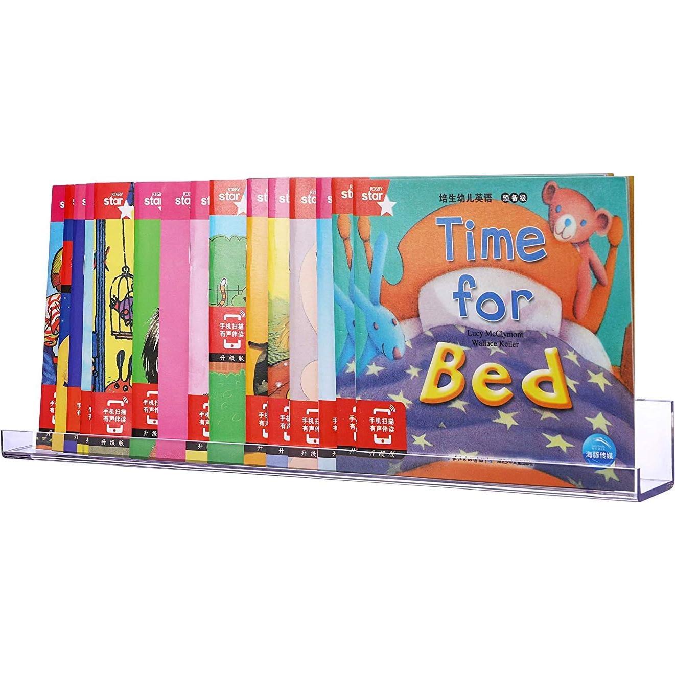 Estante Flotante Sooyee 8 Pack 38.1 cm Acrílico Transparente