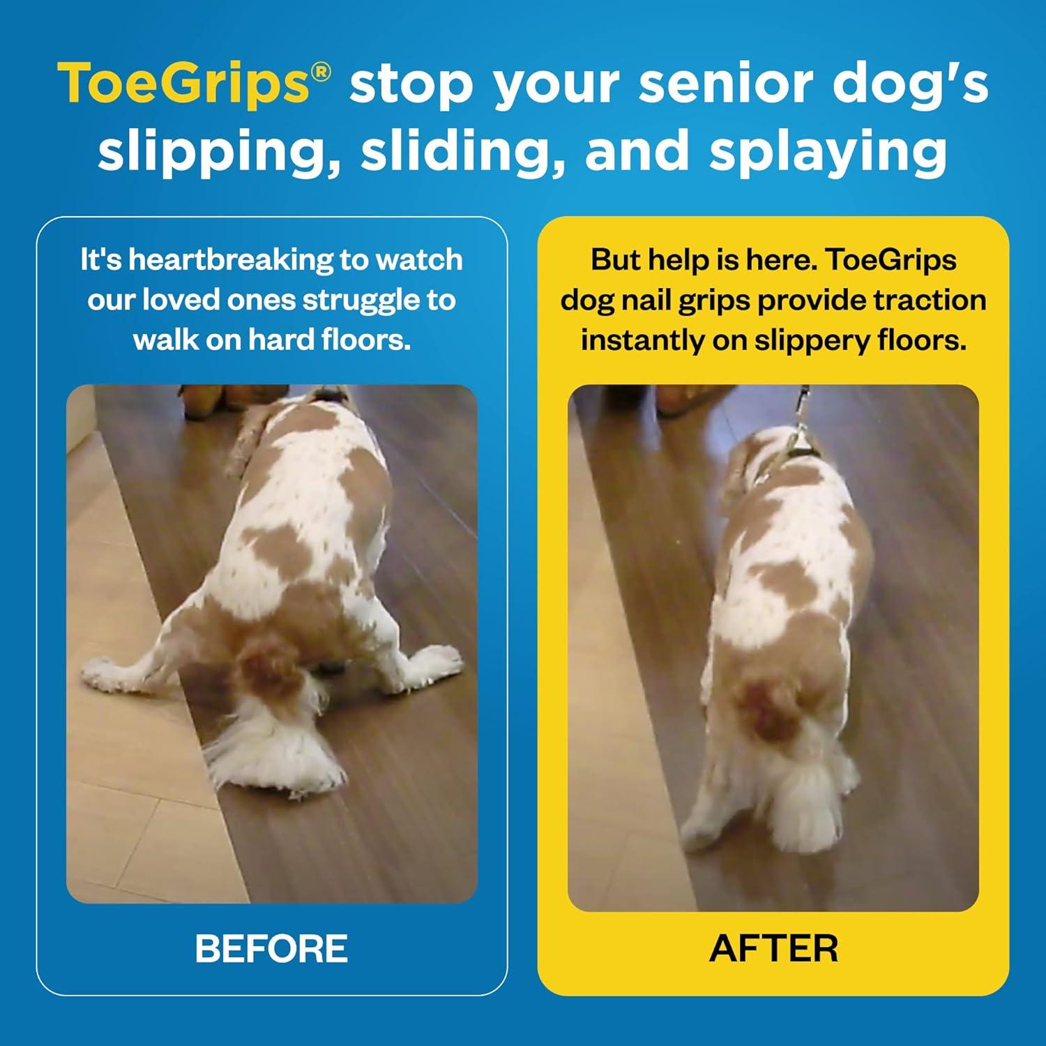 Agarradores Antideslizantes para Perros Dr. Buzby's ToeGrips Grande