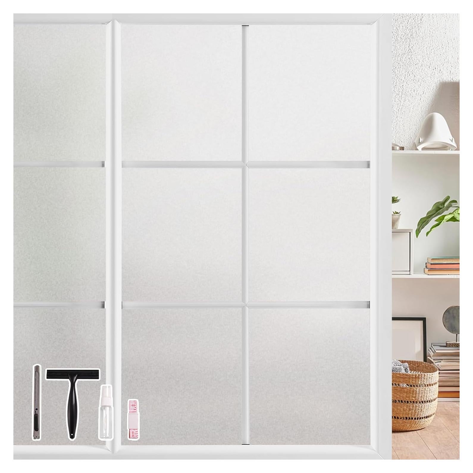 Película de Vidrio Esmerilado NINETREX 44.5x200cm Sin Adhesivo