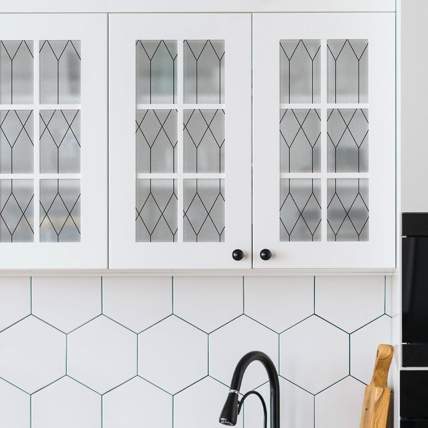 Película de Privacidad Rabbitgoo 44.5x200 cm Esmerilada Lattice