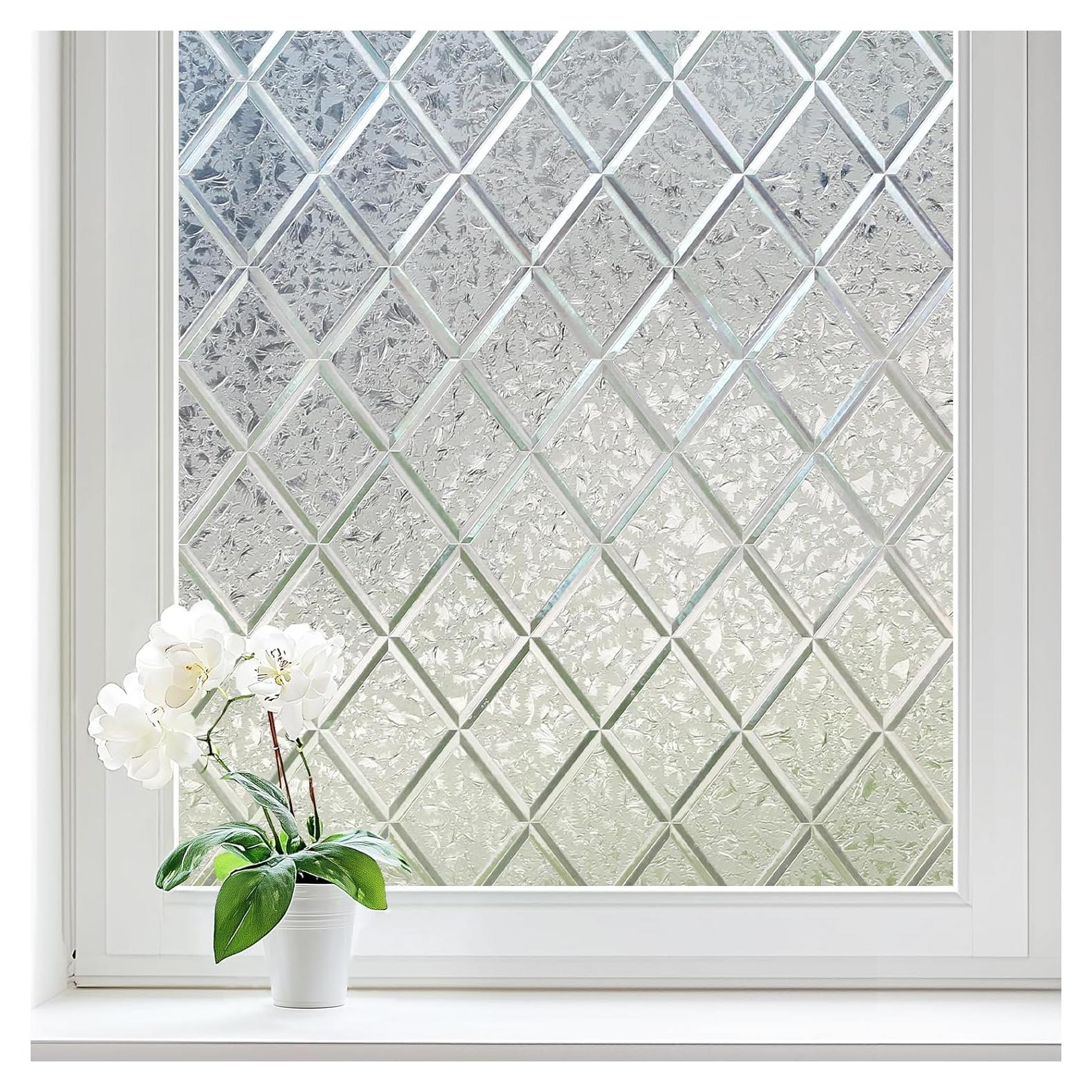 Película de Privacidad Haton 44.5x200 cm Vinilo Transparente