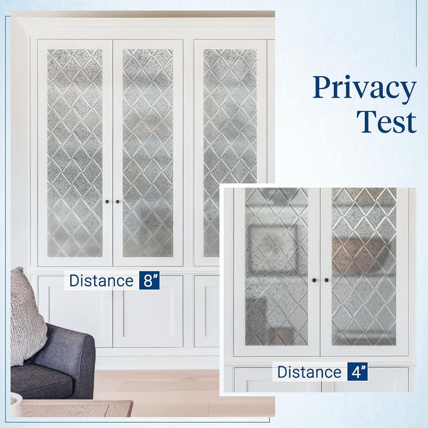 Película de Privacidad Haton 44.5x200 cm Vinilo Transparente