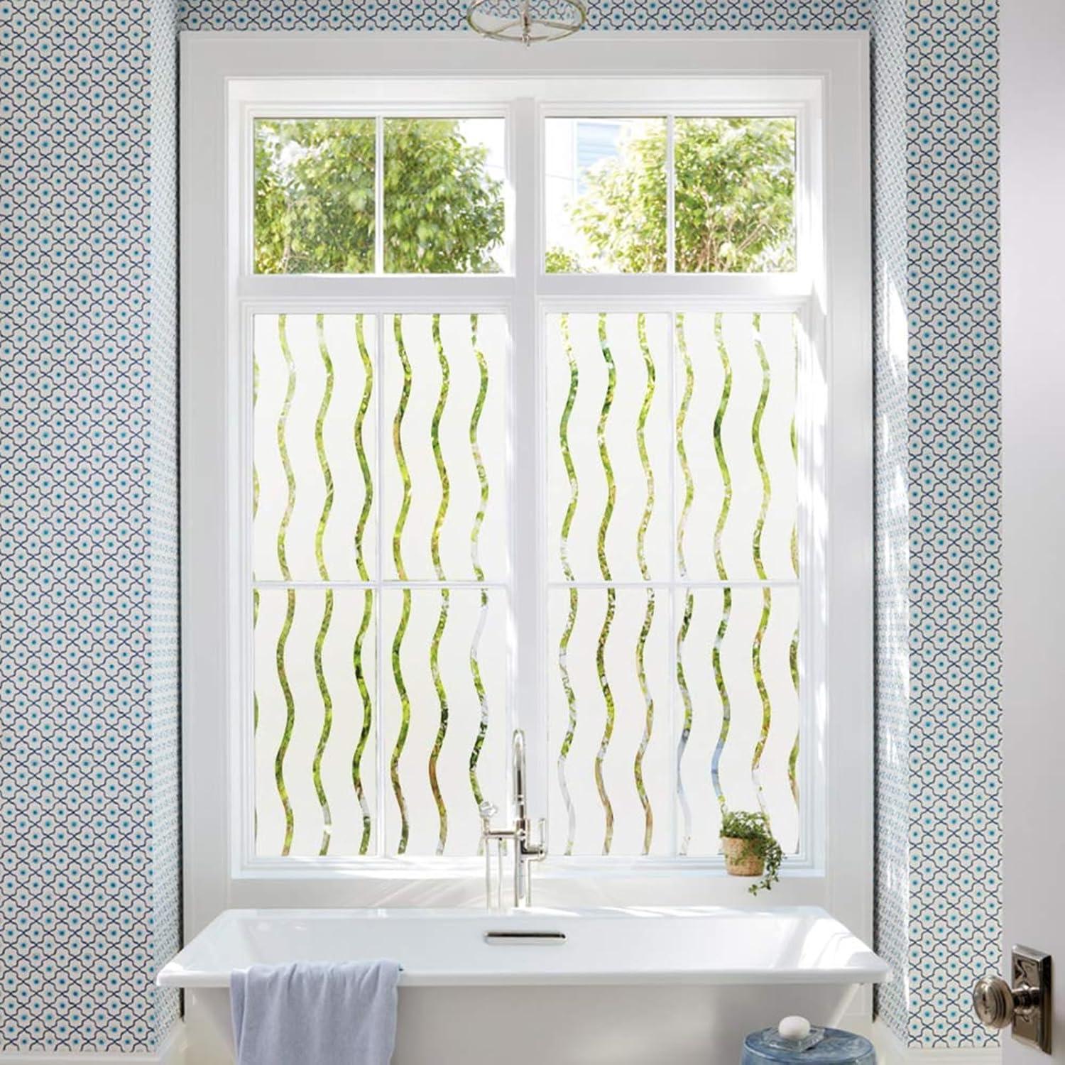 Película para Ventanas LEMON CLOUD Ondulada 44.5x199.8cm Anti-UV