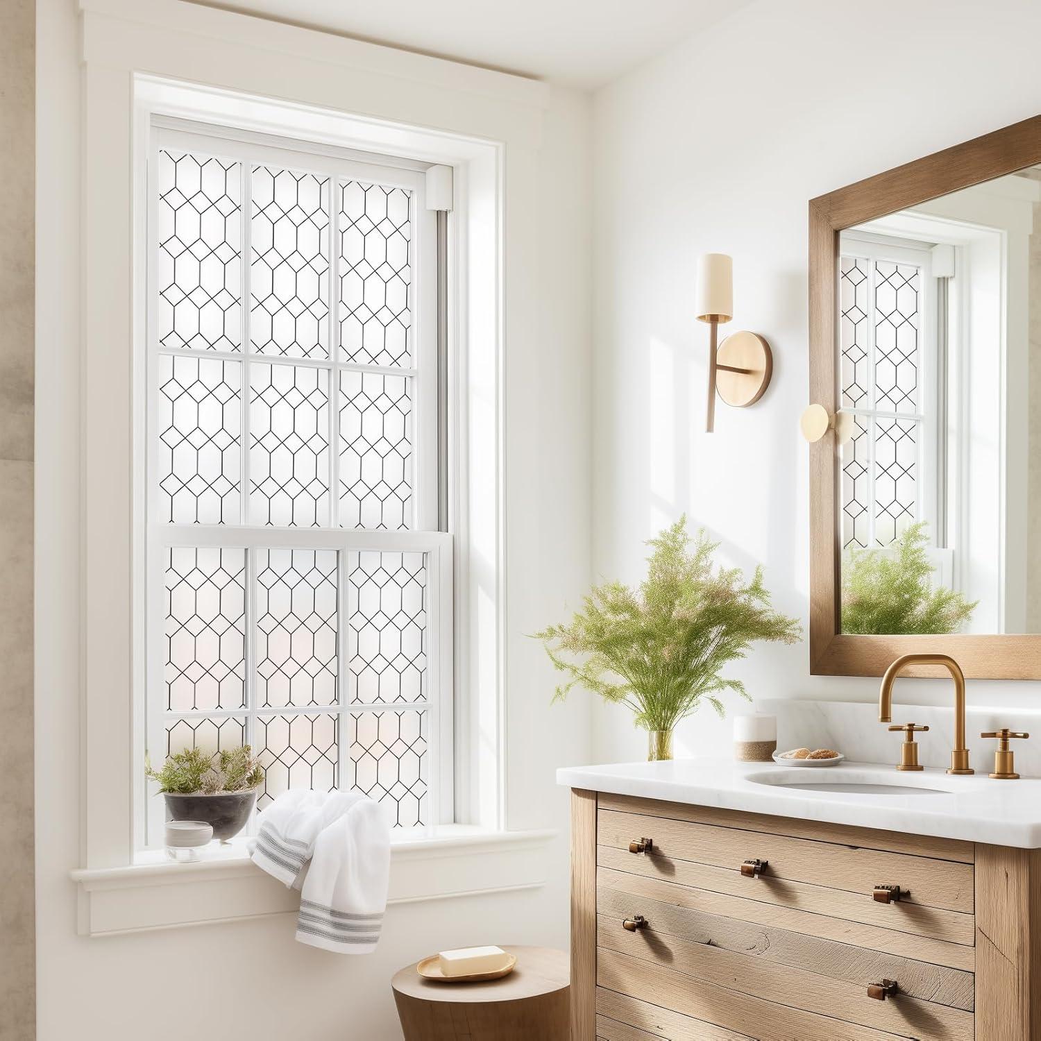 Película de Privacidad DKTIE 45x200cm Esmerilada UV 99%