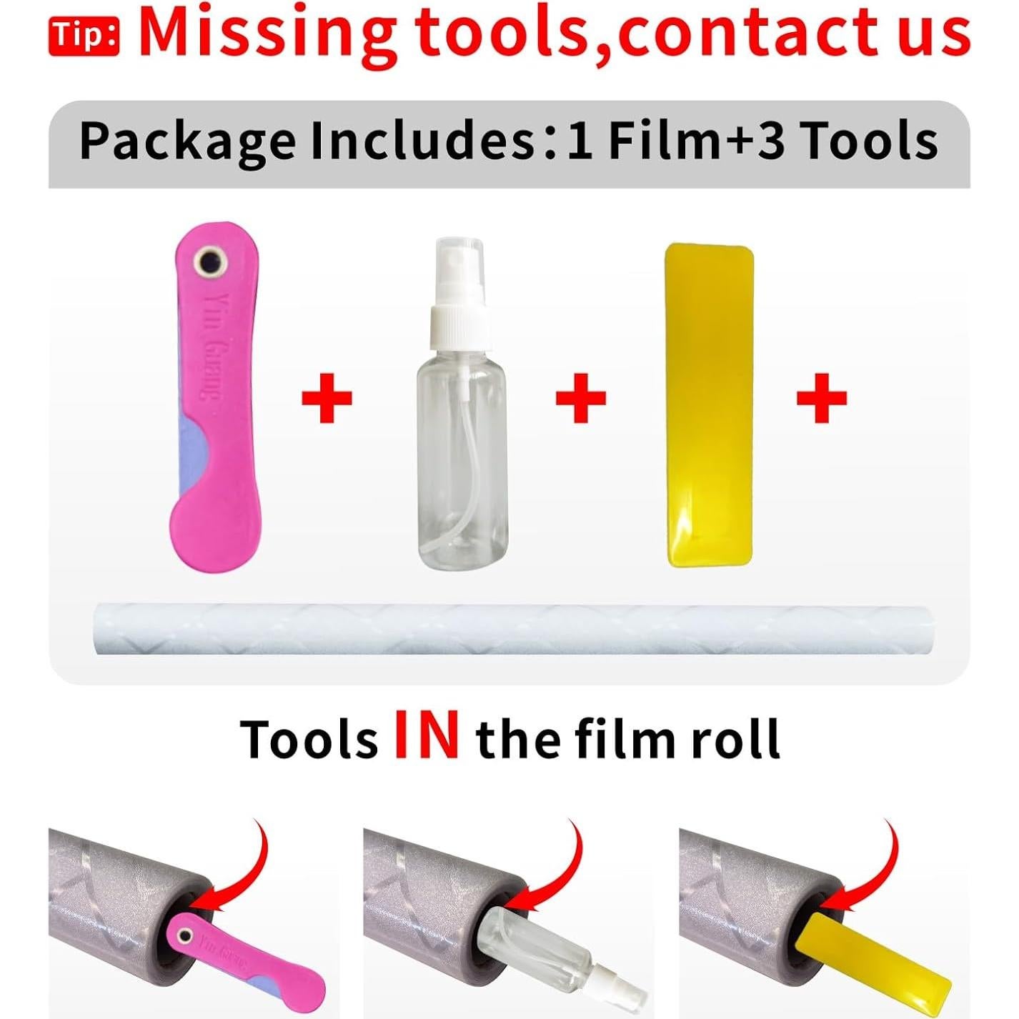 Película de Privacidad Estática GlowHome 44.5x199.4cm Esmerilada