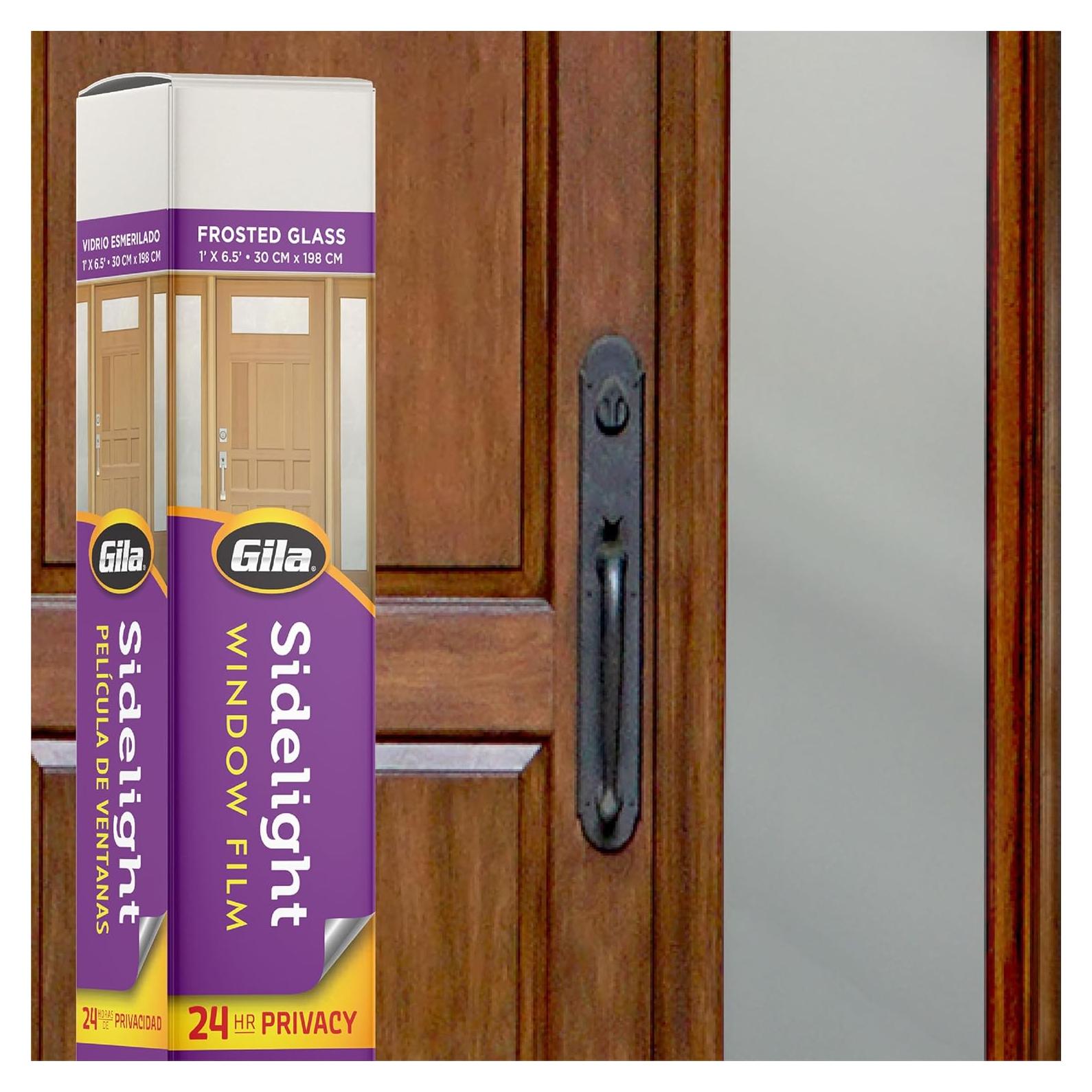 Película de Ventana Gila Esmerilada 0.6 m² Adherencia Estática