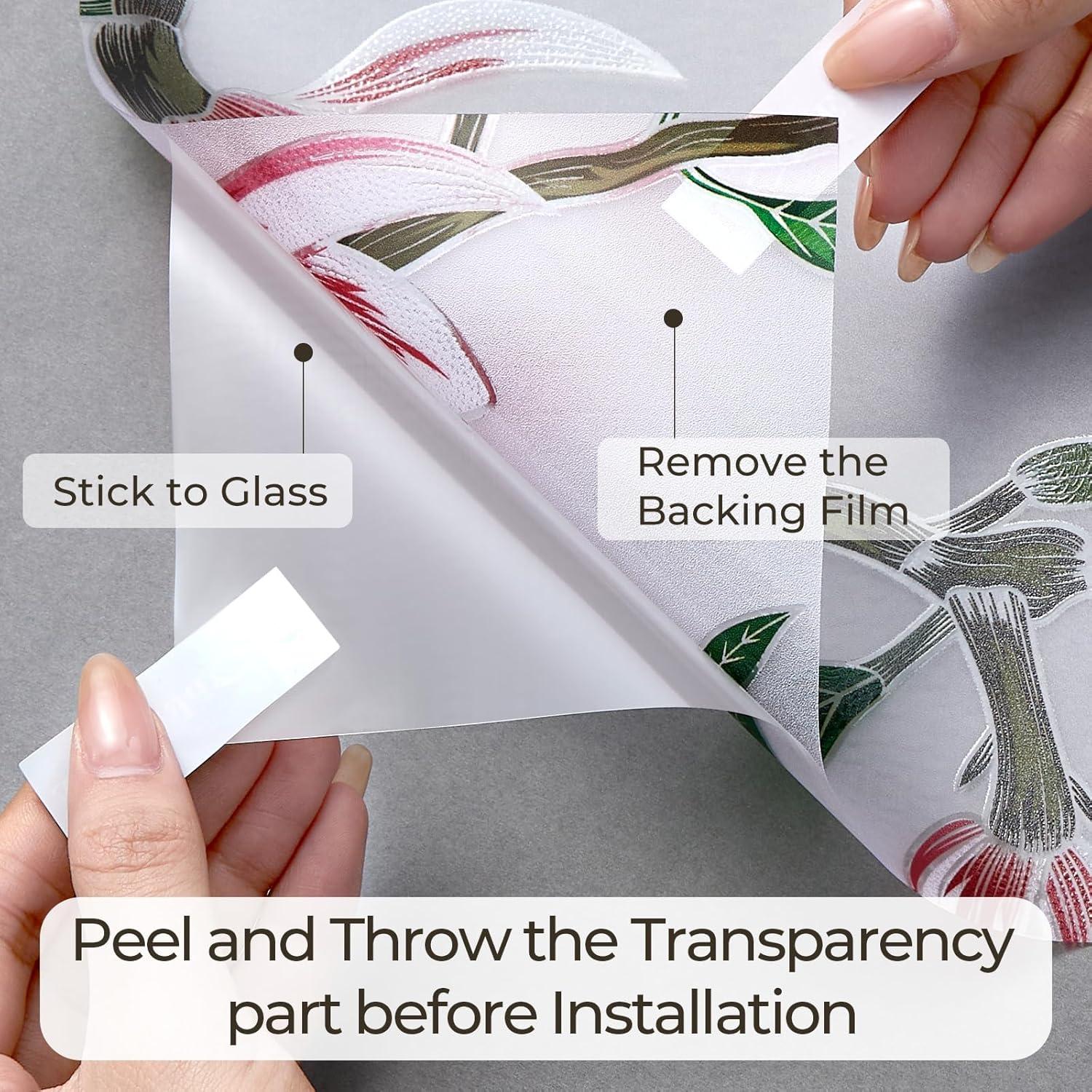 Película de Ventana Templada MASACORO 44.5x199.8cm Beige