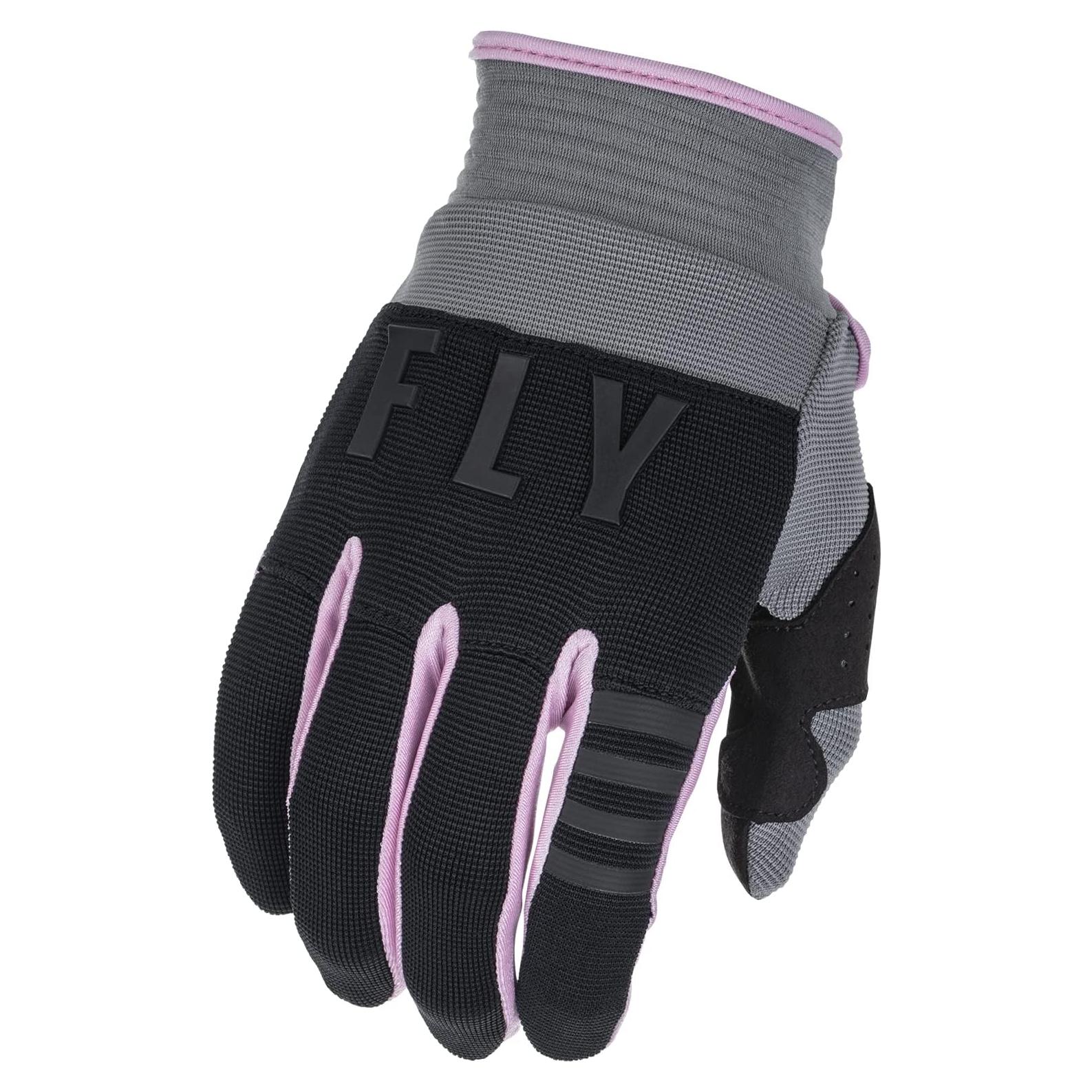 Guantes Fly Racing F-16 Adulto Gris/Negro/Rosa Pequeño