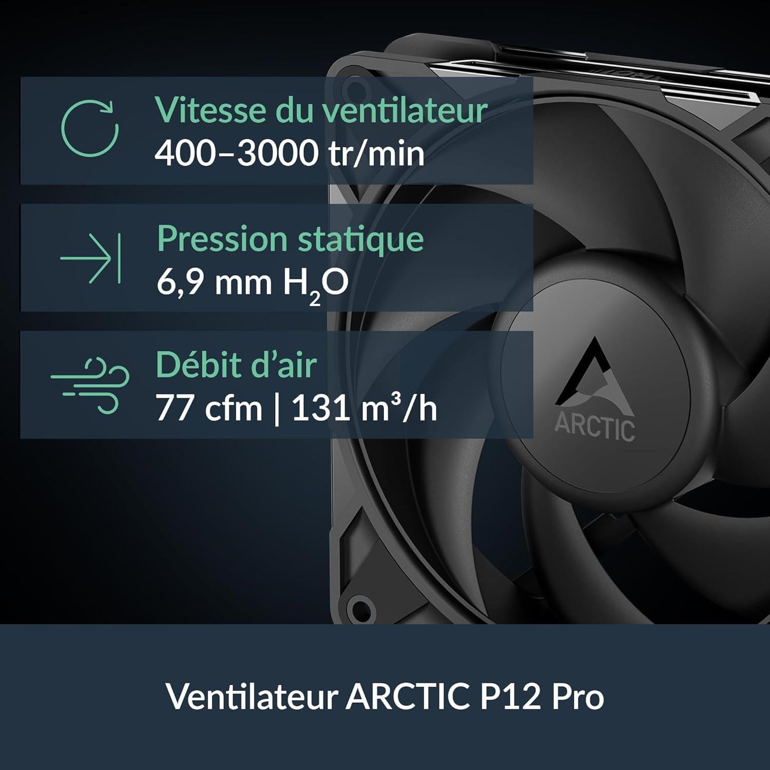 Enfriador de CPU AIO ARCTIC Liquid Freezer III Pro 360 - Negro