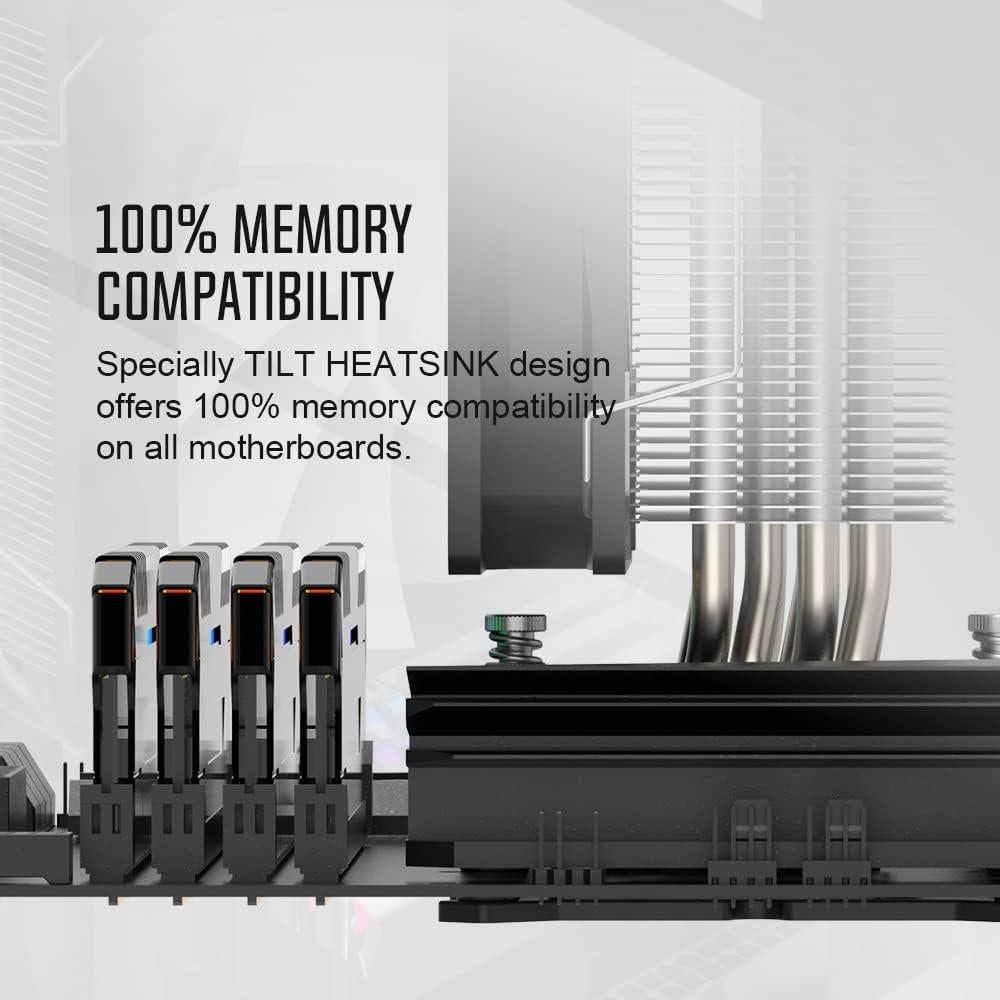 Enfriador de CPU ID-COOLING SE-214-XT ARGB 120mm 4 Tubos