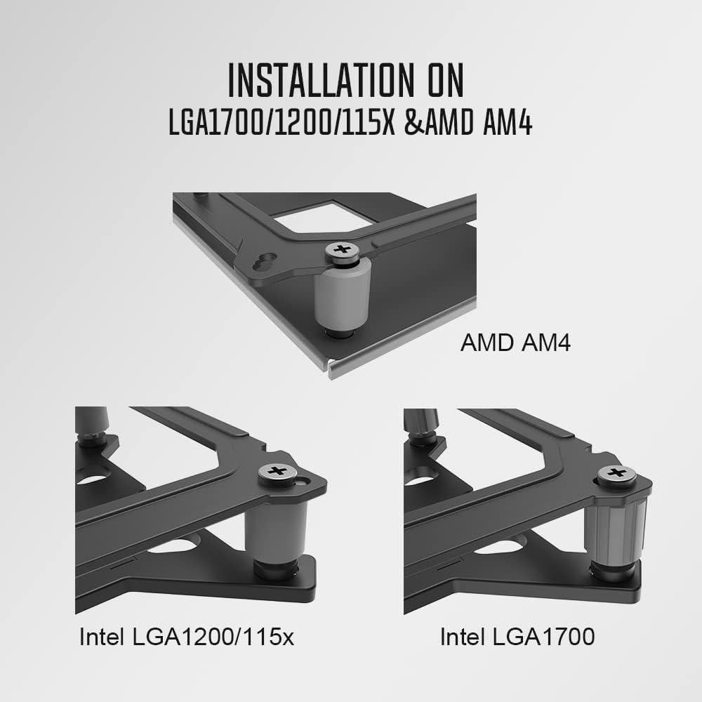 Enfriador de CPU ID-COOLING SE-214-XT ARGB 120mm 4 Tubos