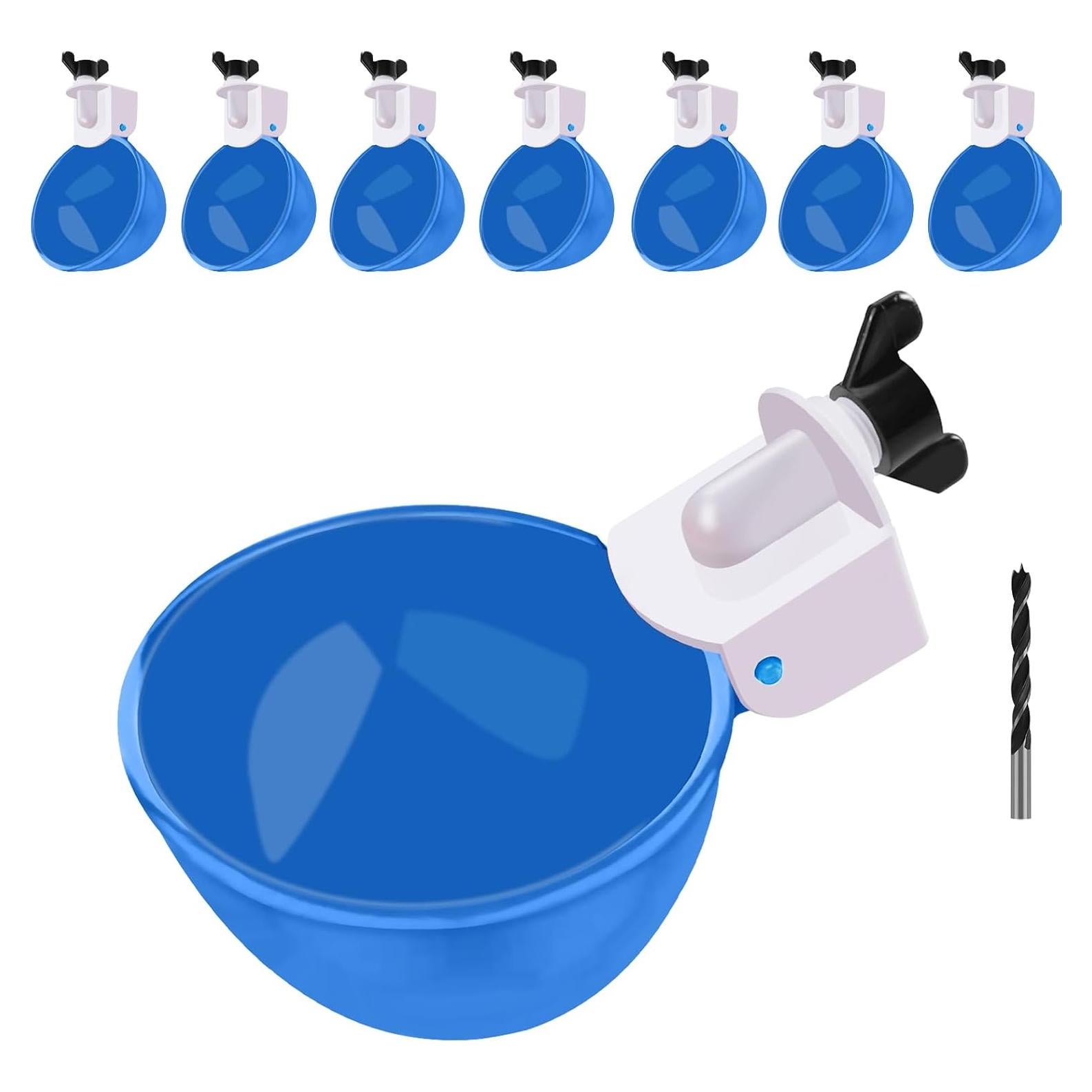 Tazas de Agua Automáticas EOKOICA para Pollos 8 cm