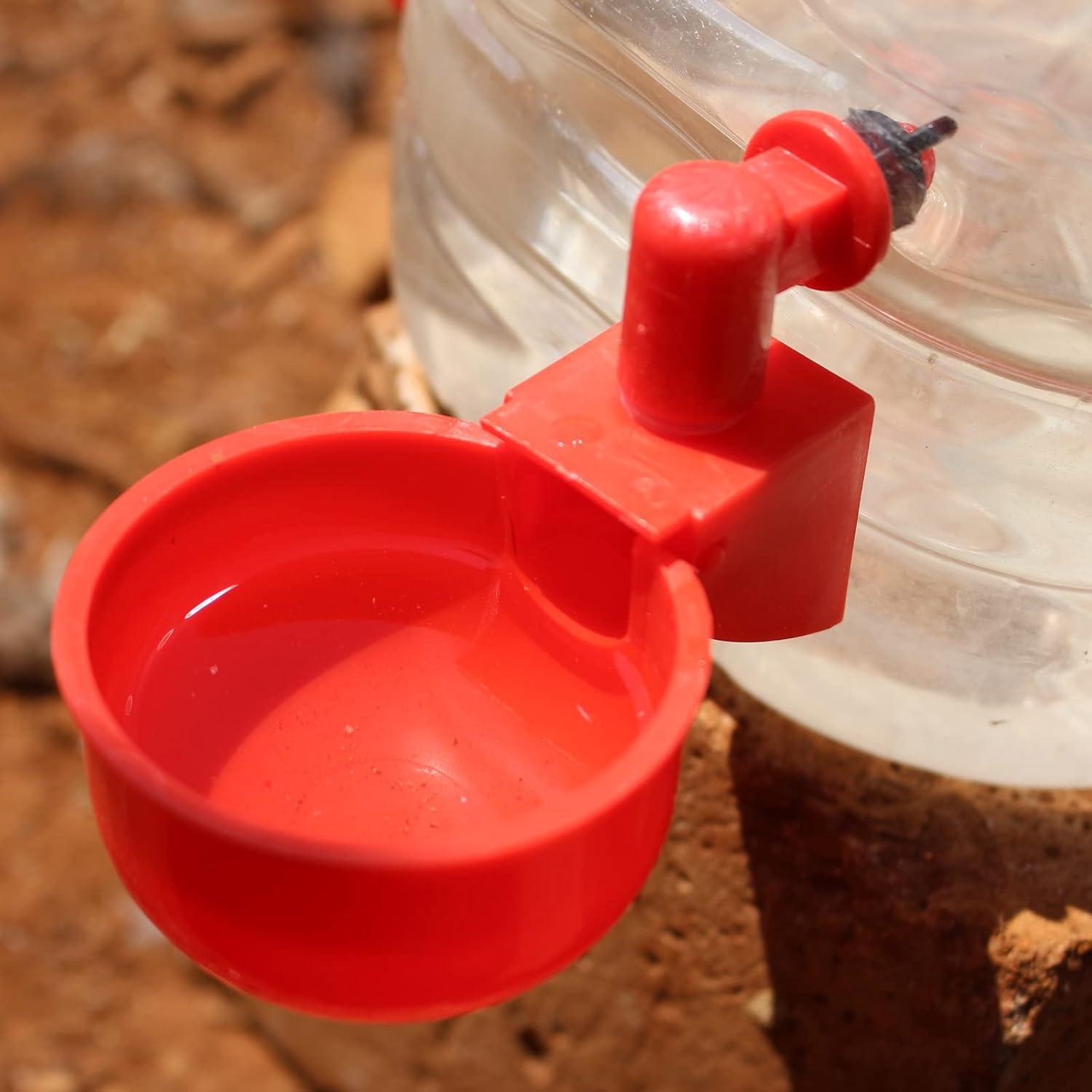 Tazas de Agua Automáticas VSSAW para Pollos - Paquete de 6
