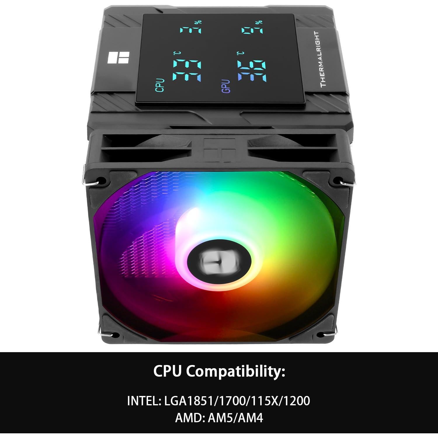 Enfriador de CPU Thermalright Peerless Assassin 120 ARGB Negro