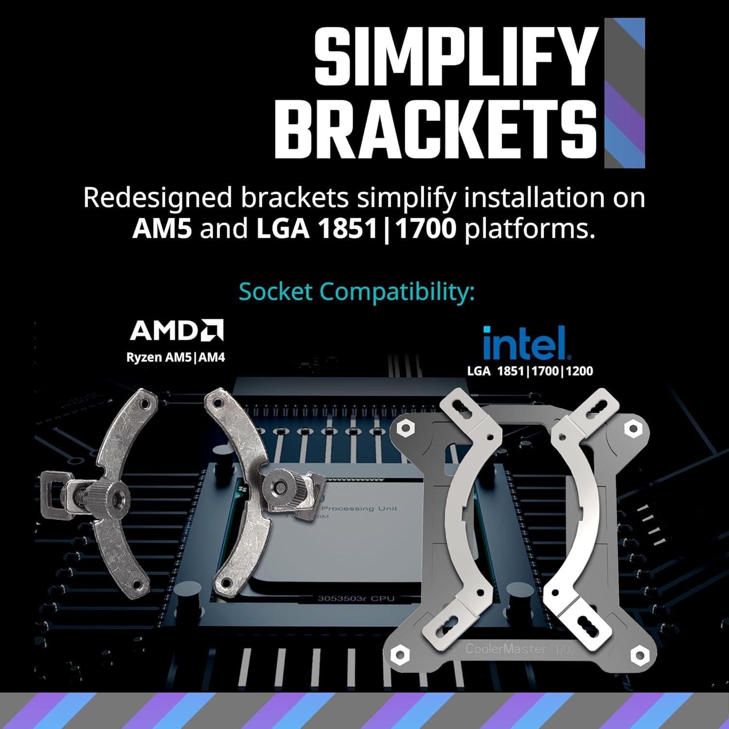 Cooler Master 240 Core II Enfriador Líquido para CPU 1.44kg