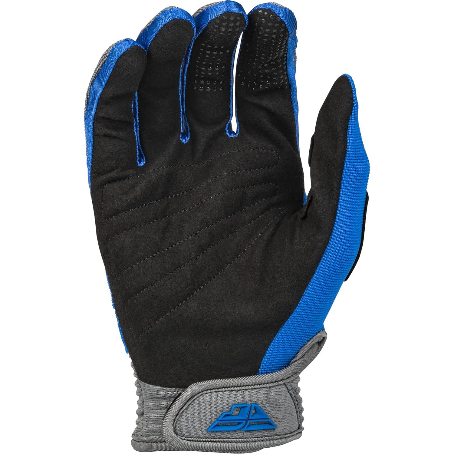 Guantes Fly Racing F-16 2023 Adulto Azul/Gris Grande