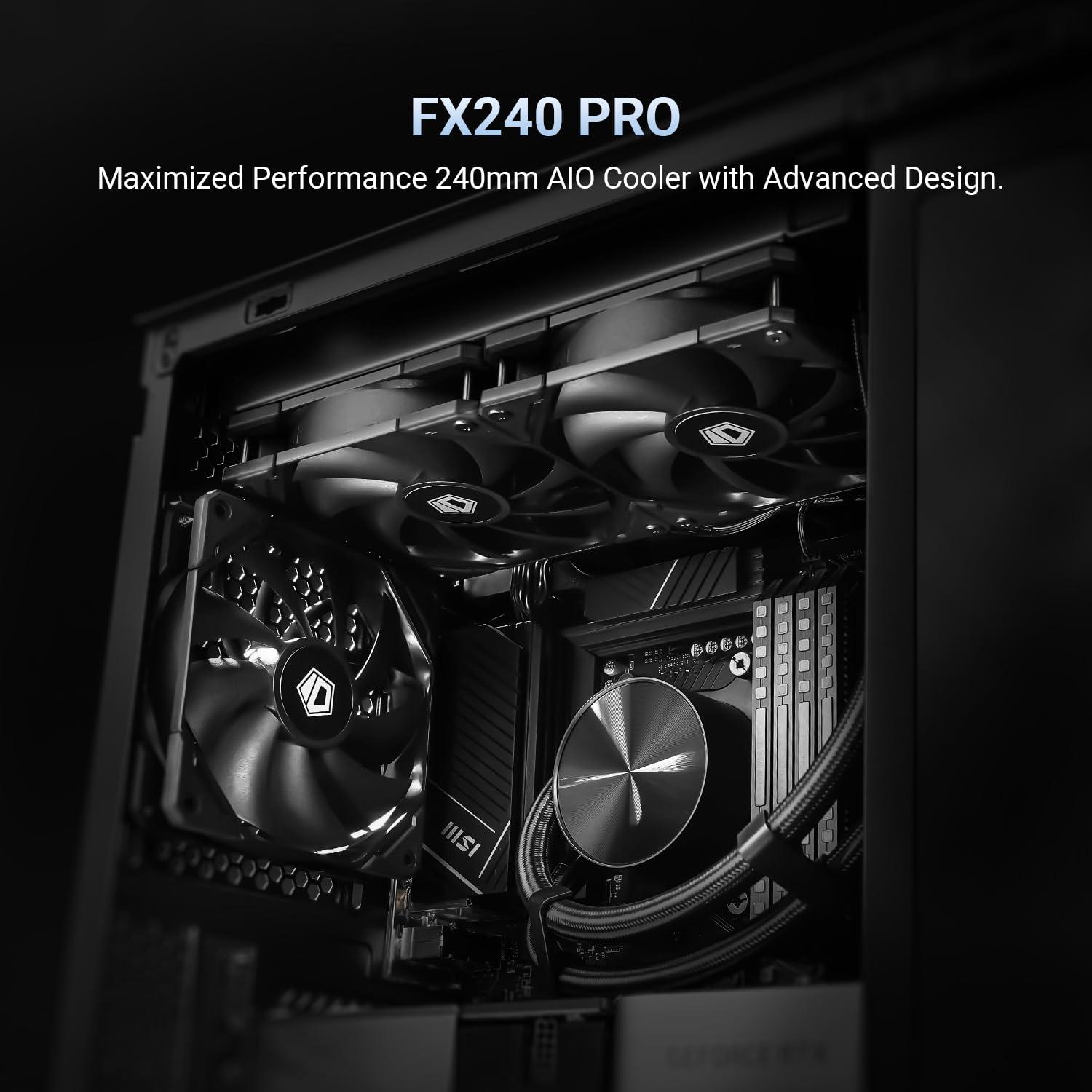 Enfriador de CPU Líquido AIO ID-COOLING FX240 PRO 240mm
