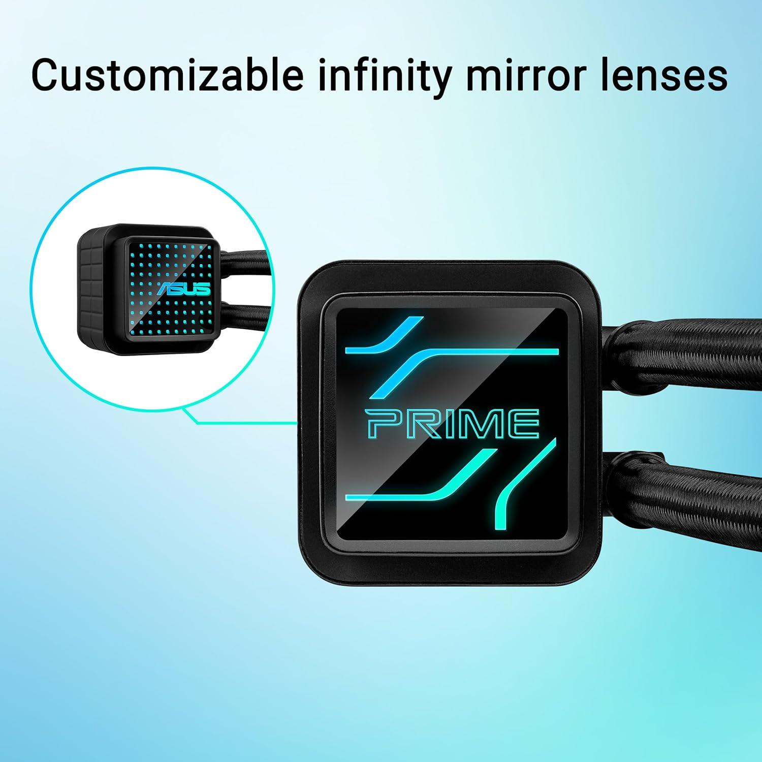 Enfriador líquido AIO ASUS Prime LC 360 ARGB para CPU