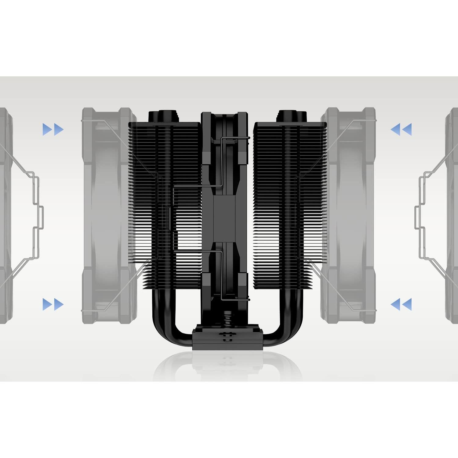 Enfriador de CPU ID-COOLING SE-207-XT Slim 135mm Doble Torre