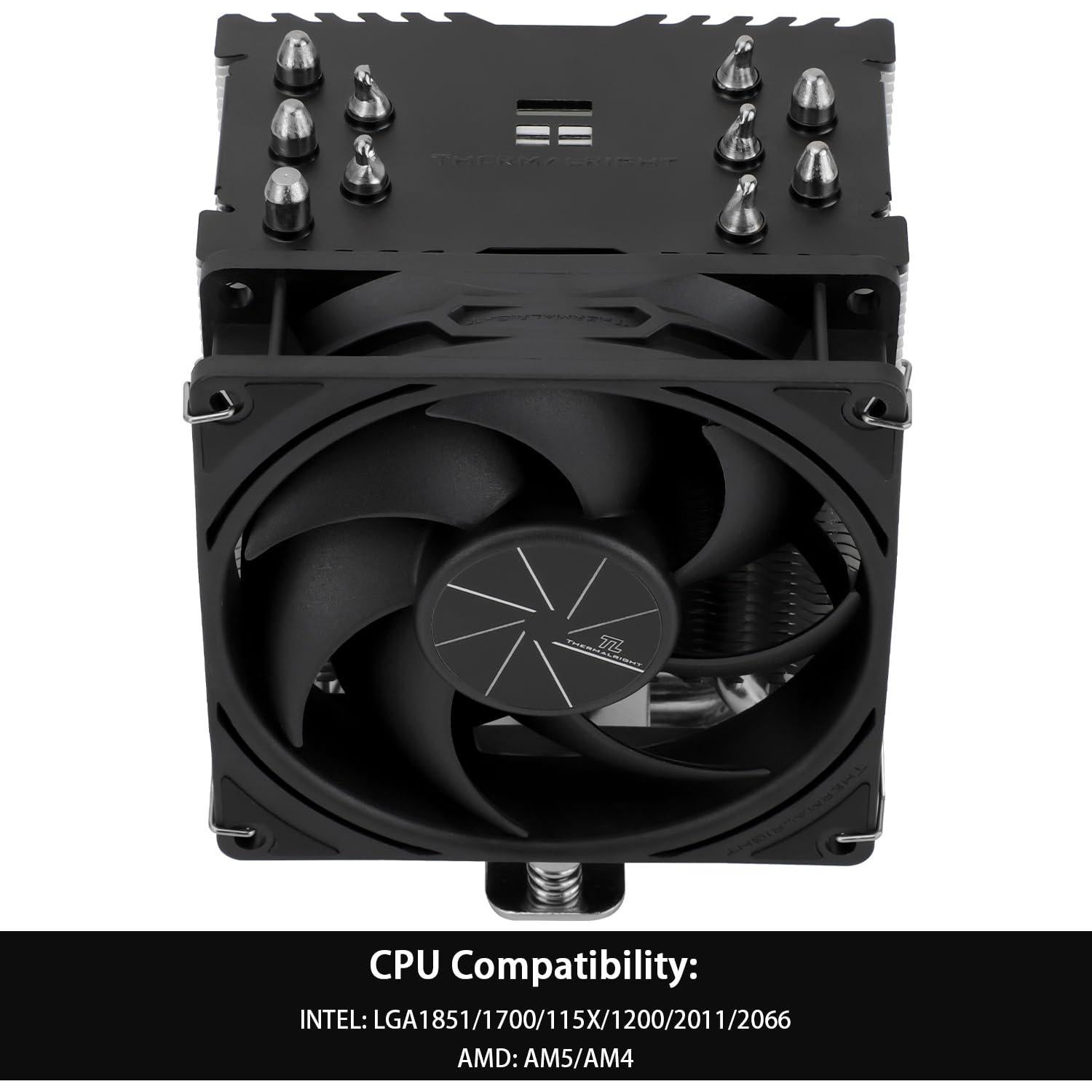 Enfriador de CPU Thermalright Assassin King 90 V2, 5 tubos de calor