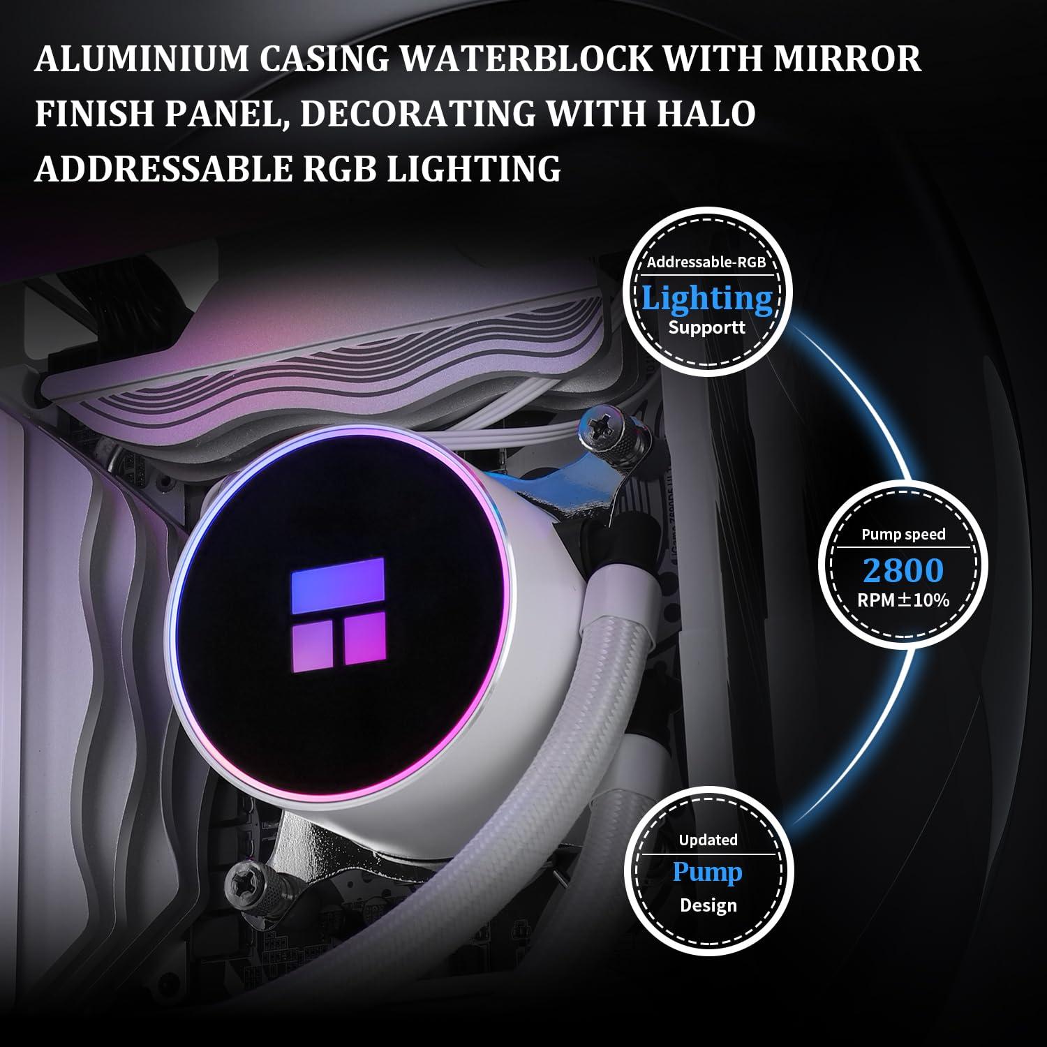 Enfriador de CPU Líquido Thermalright FM360 Blanco ARGB V2 360mm