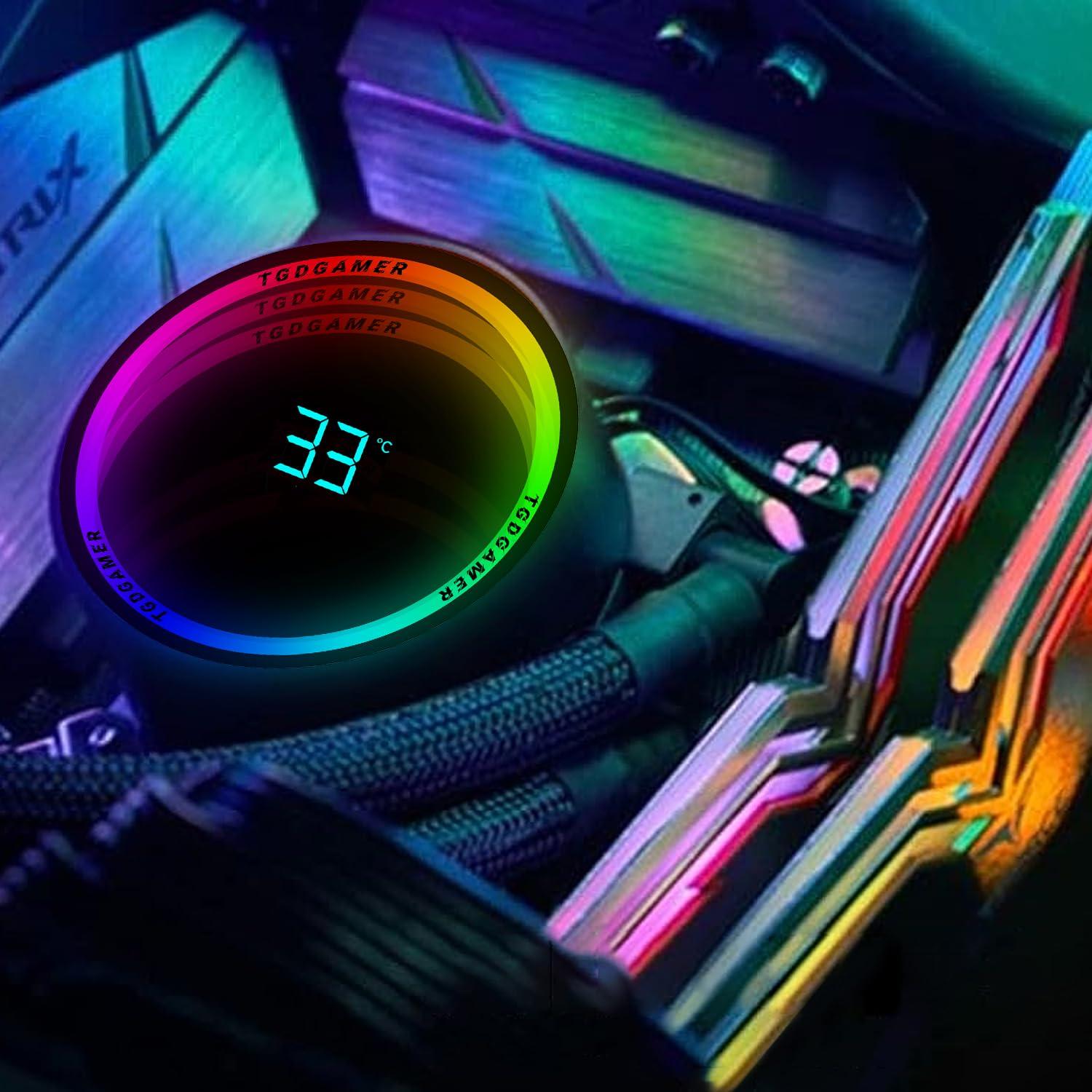 Refrigeración Líquida TGDGAMER T-360MM ARGB 3 Ventiladores 120mm