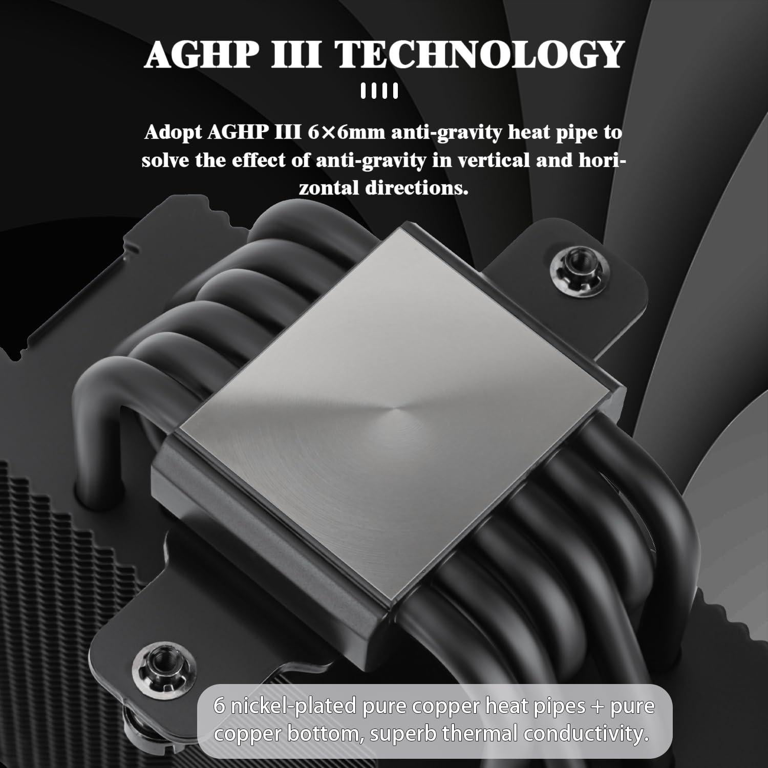 Enfriador de CPU Thermalright BA120 EVO DARK 156mm 1.14kg